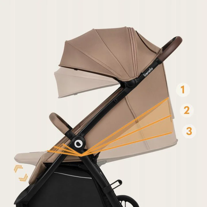 Carucior Lionelo Ingrid Beige Sand foto