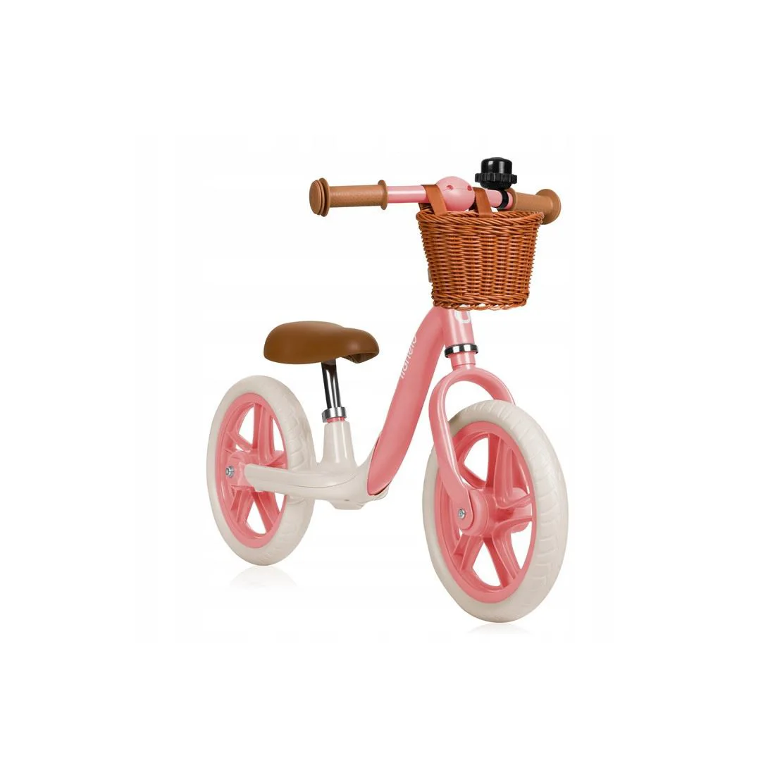 Bicicleta fara pedale Lionelo Alex Plus Pink Rose foto