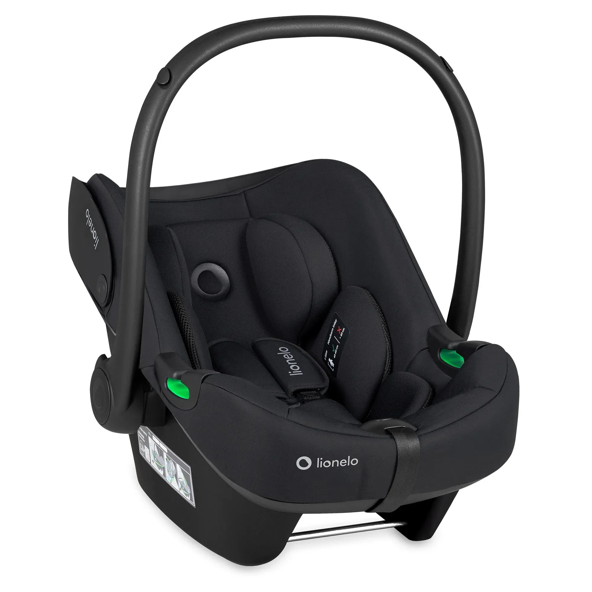Автокресло 40-87 см (I-Size) Lionelo Astrid Black Onyx foto