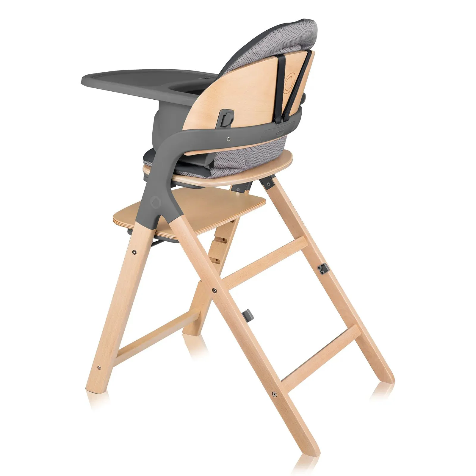 Стул для кормления 3 в 1 Lionelo Megan Grey Wood foto