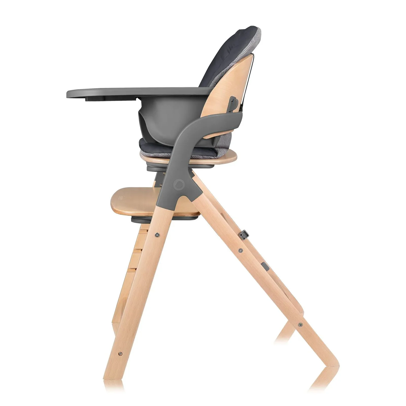 Стул для кормления 3 в 1 Lionelo Megan Grey Wood foto