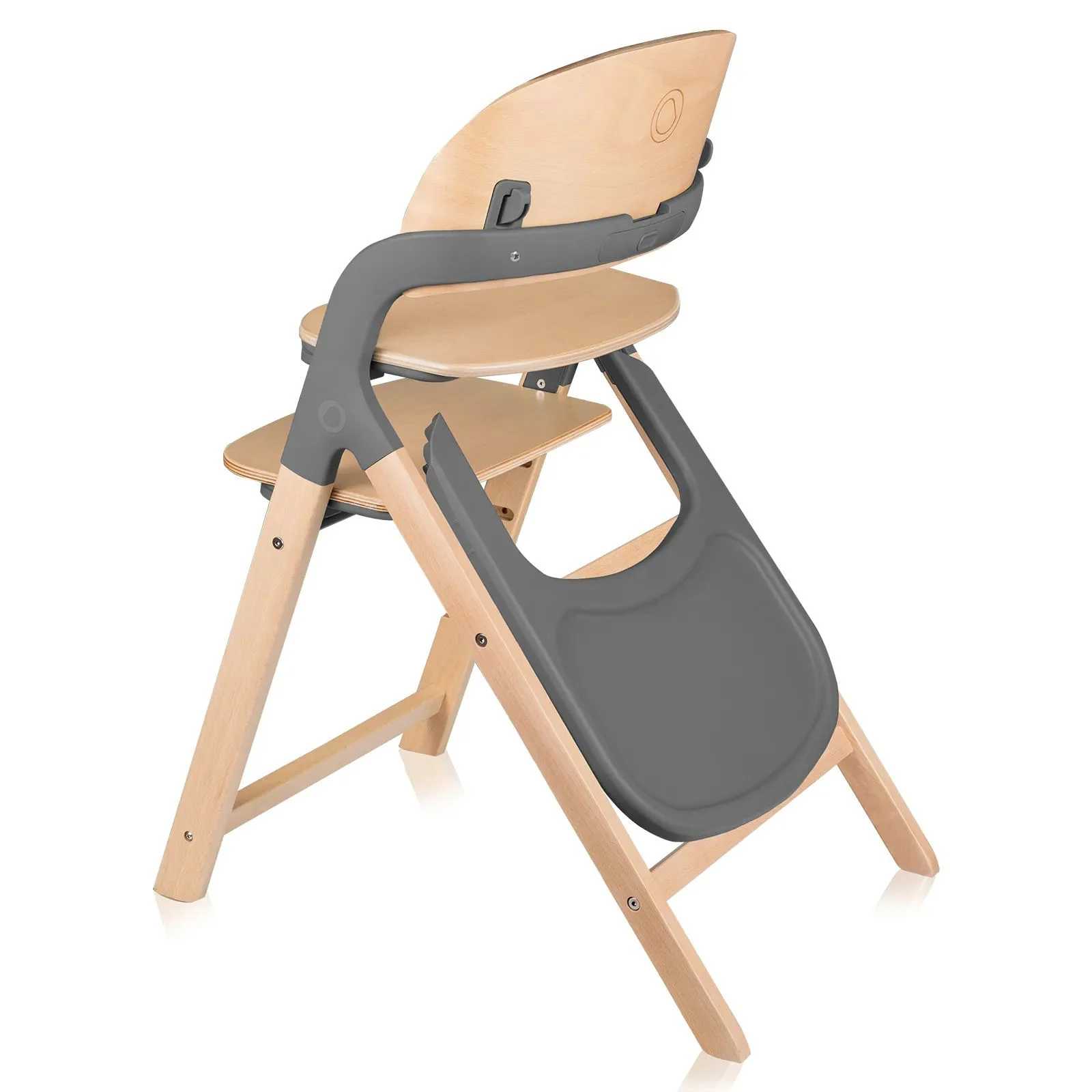 Стул для кормления 3 в 1 Lionelo Megan Grey Wood foto