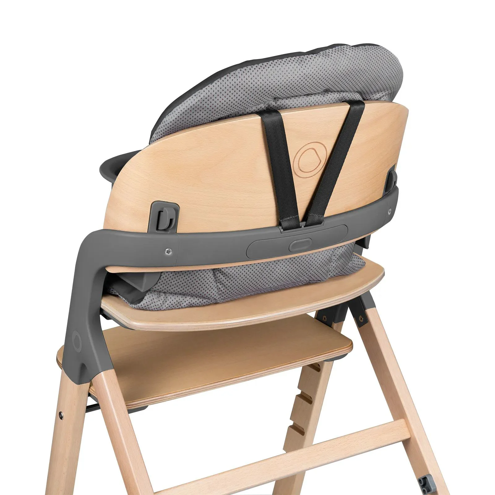 Стул для кормления 3 в 1 Lionelo Megan Grey Wood foto