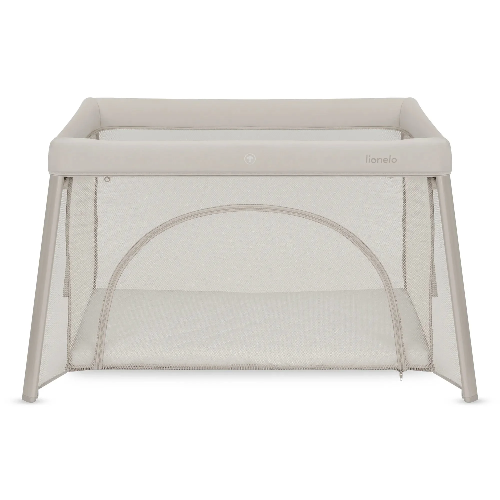 Patut-tarc 2 in 1 Lionelo Mila Beige Cream, 113 x 61,5 x 84 cm foto
