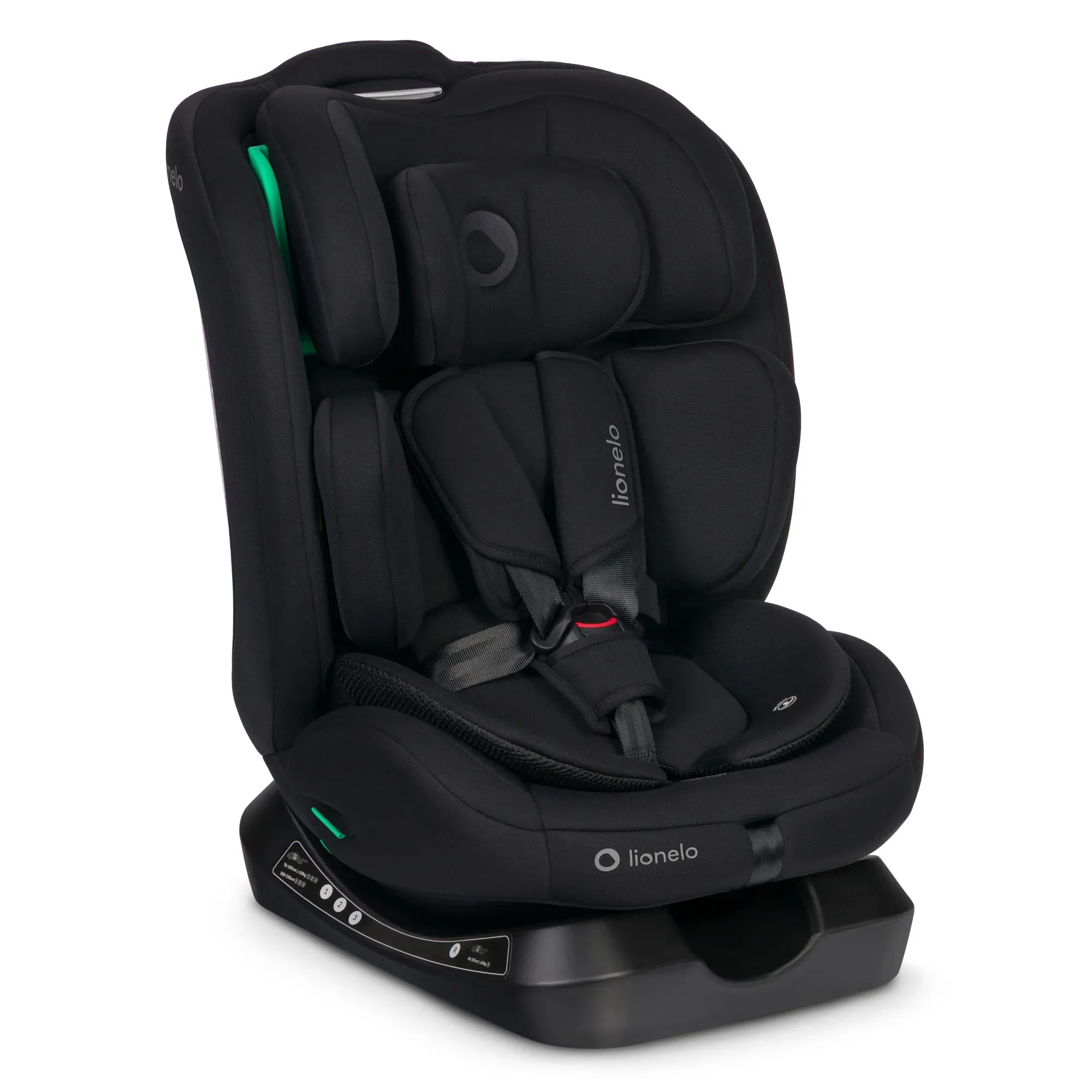 Автокресло 0-36 кг i-Size Lionelo Aart Black Carbon foto