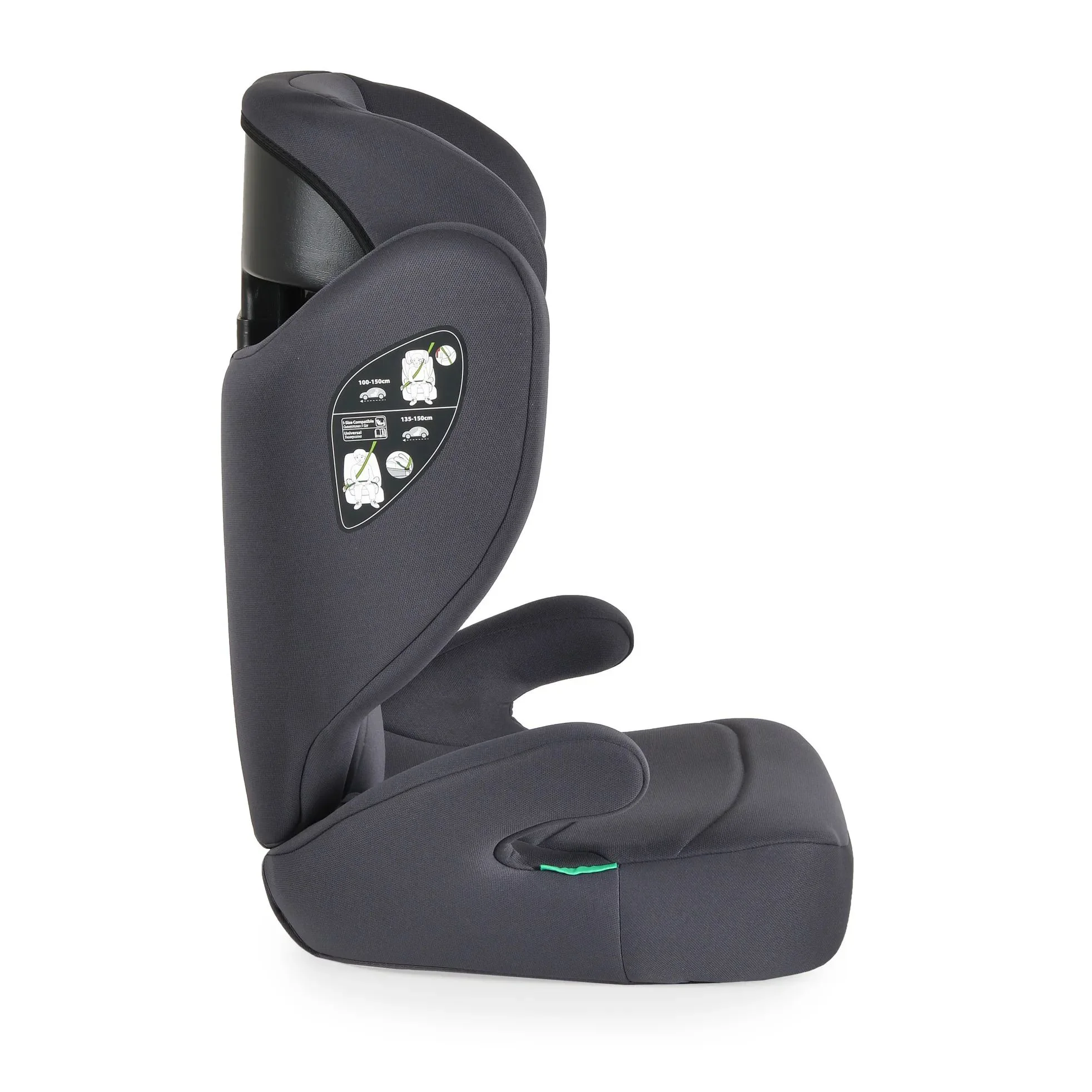 Автокресло 100-150 см i-Size Moni Race Stone Grey foto