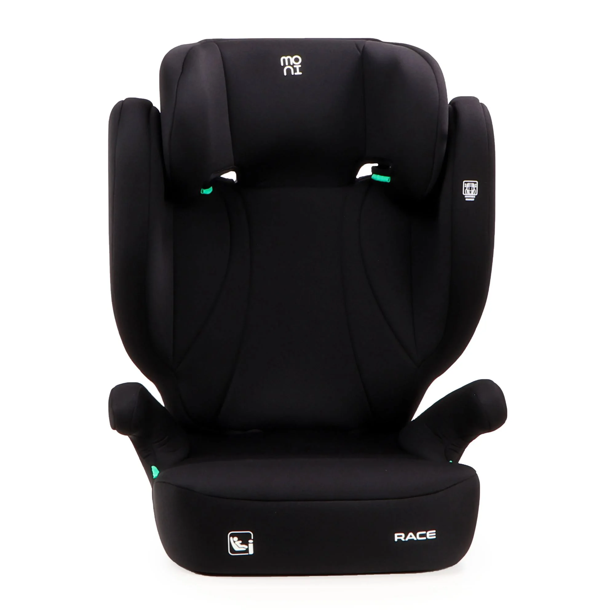 Автокресло 100-150 см i-Size Moni Race Cosmo Black foto