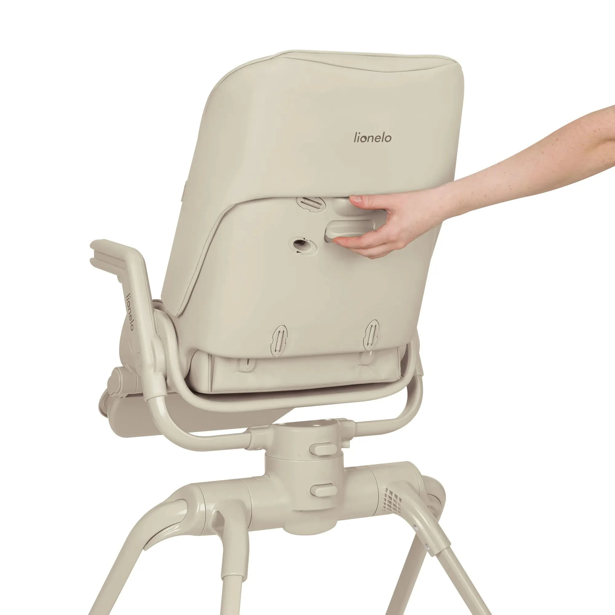 Scaun de masa + patut co-sleeper 3 in 1 Lionelo Maddie Set Beige foto