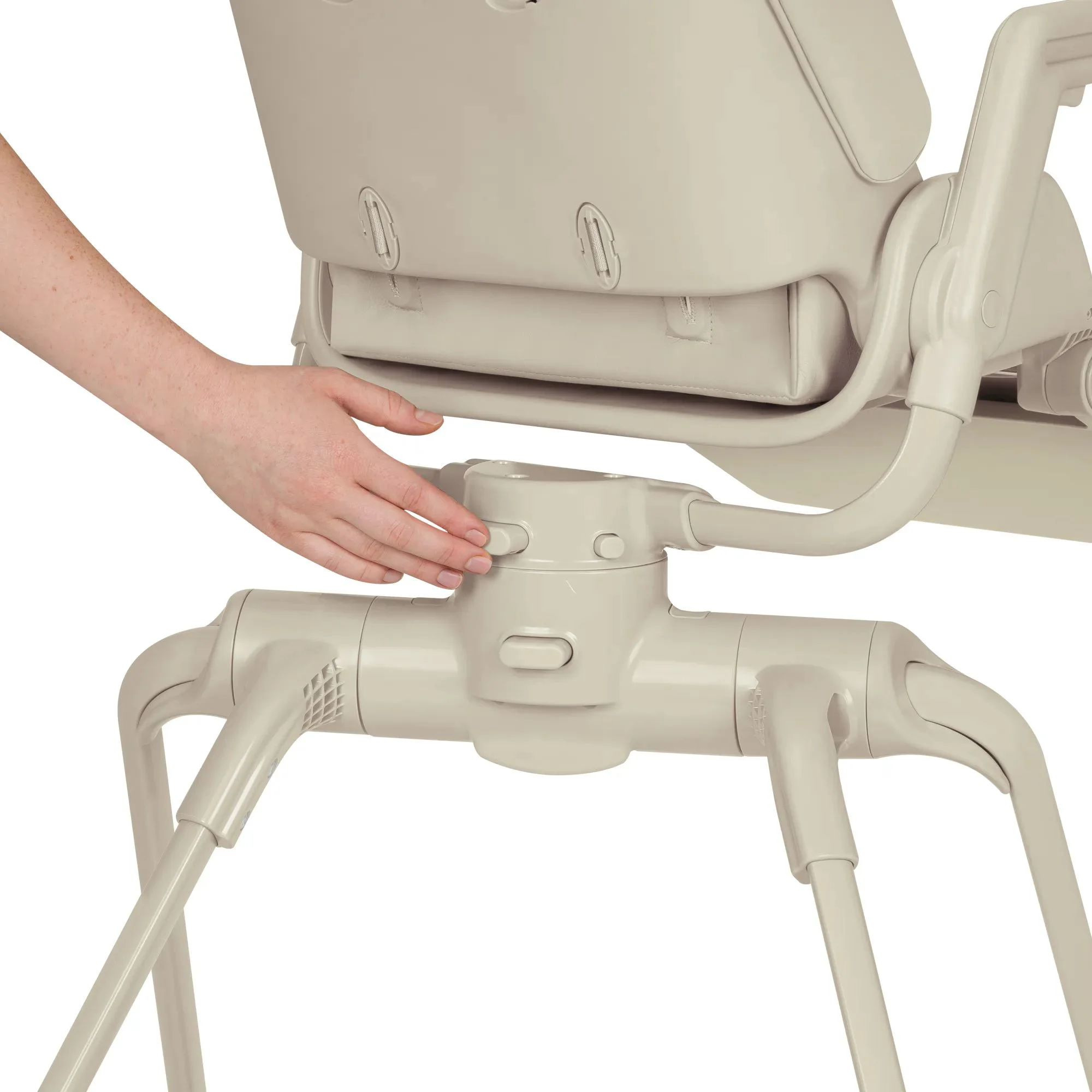 Scaun de masa + patut co-sleeper 3 in 1 Lionelo Maddie Set Beige foto