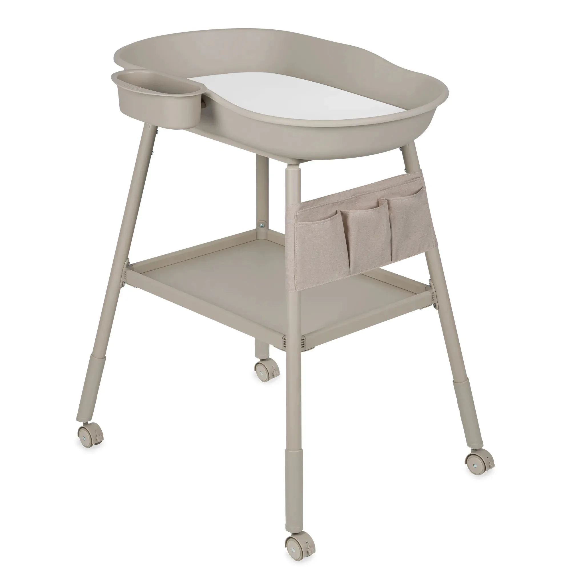 Masa de infasat Lionelo Rosie Beige Sand, 78x65x100 cm foto