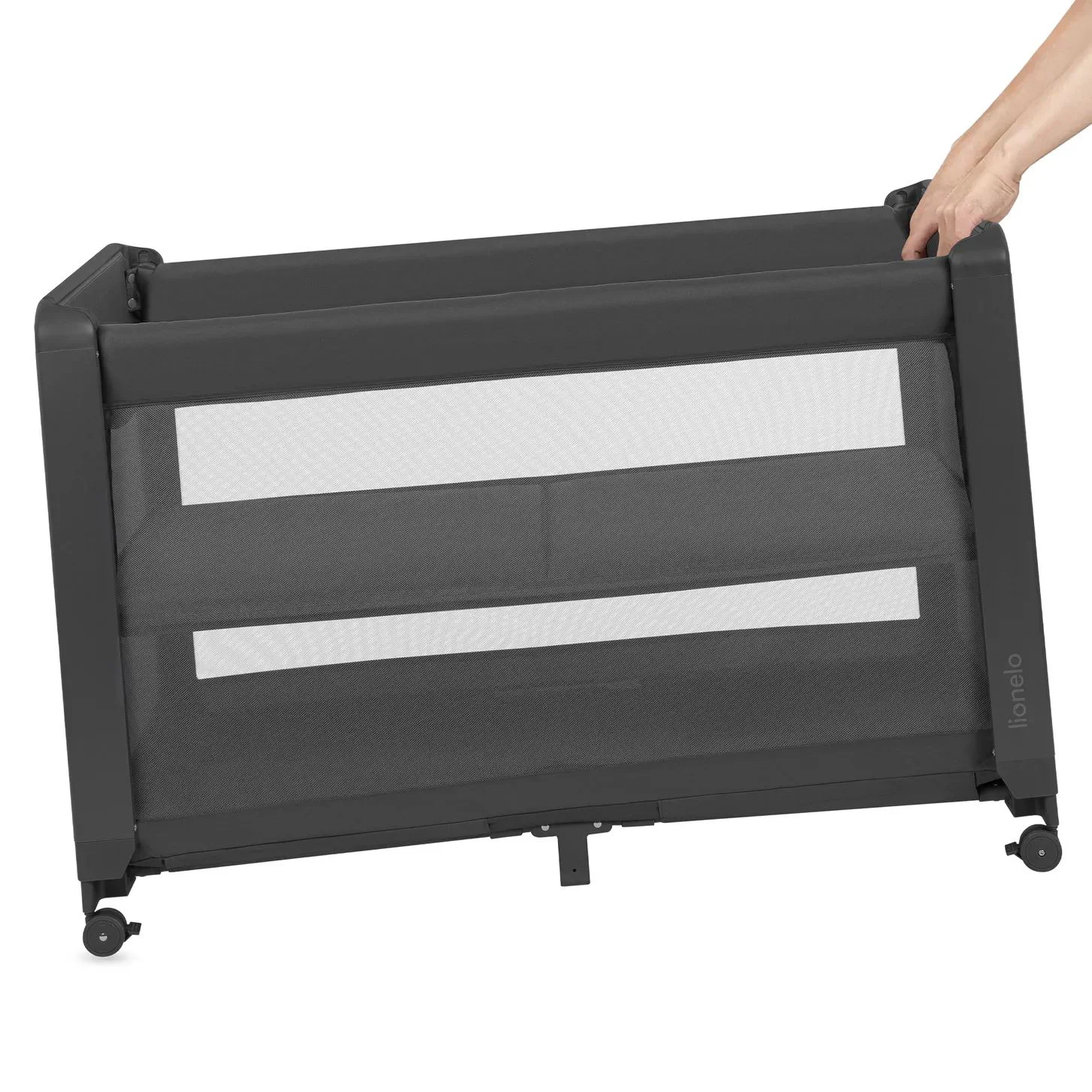 Patut- tarc pliabil Lionelo Patty Grey Graphite foto