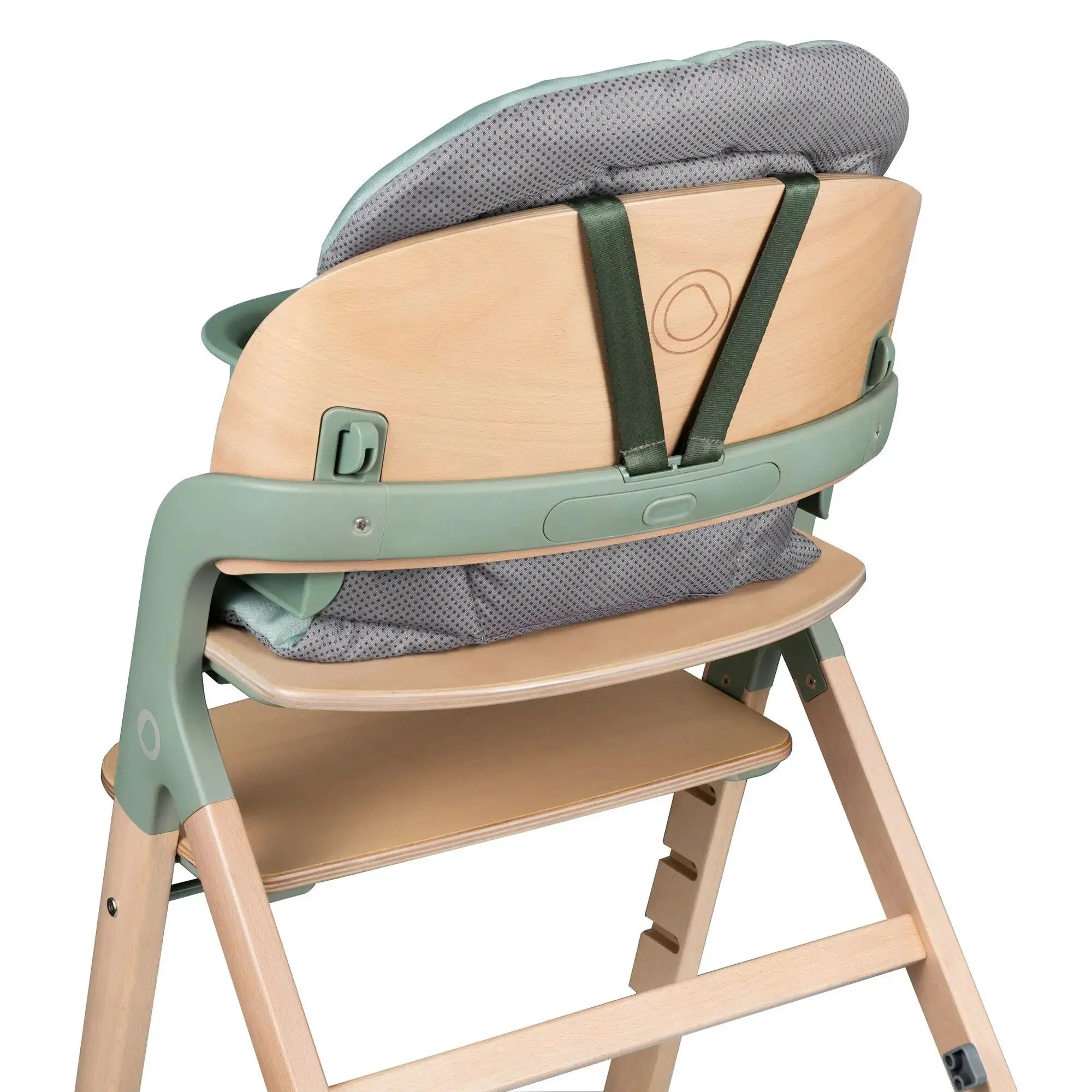 Scaun de masa 3 in 1 Lionelo Megan Green Wood foto