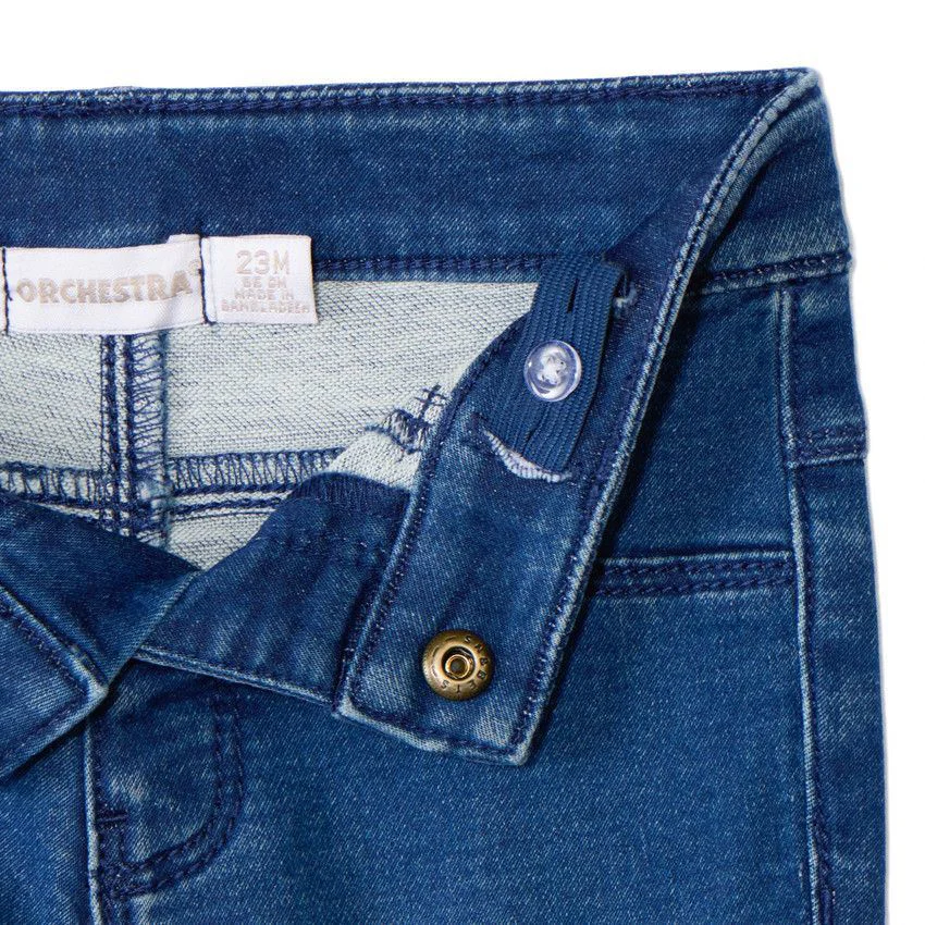 Orchestra Blugi simpli cu aspect denim foto