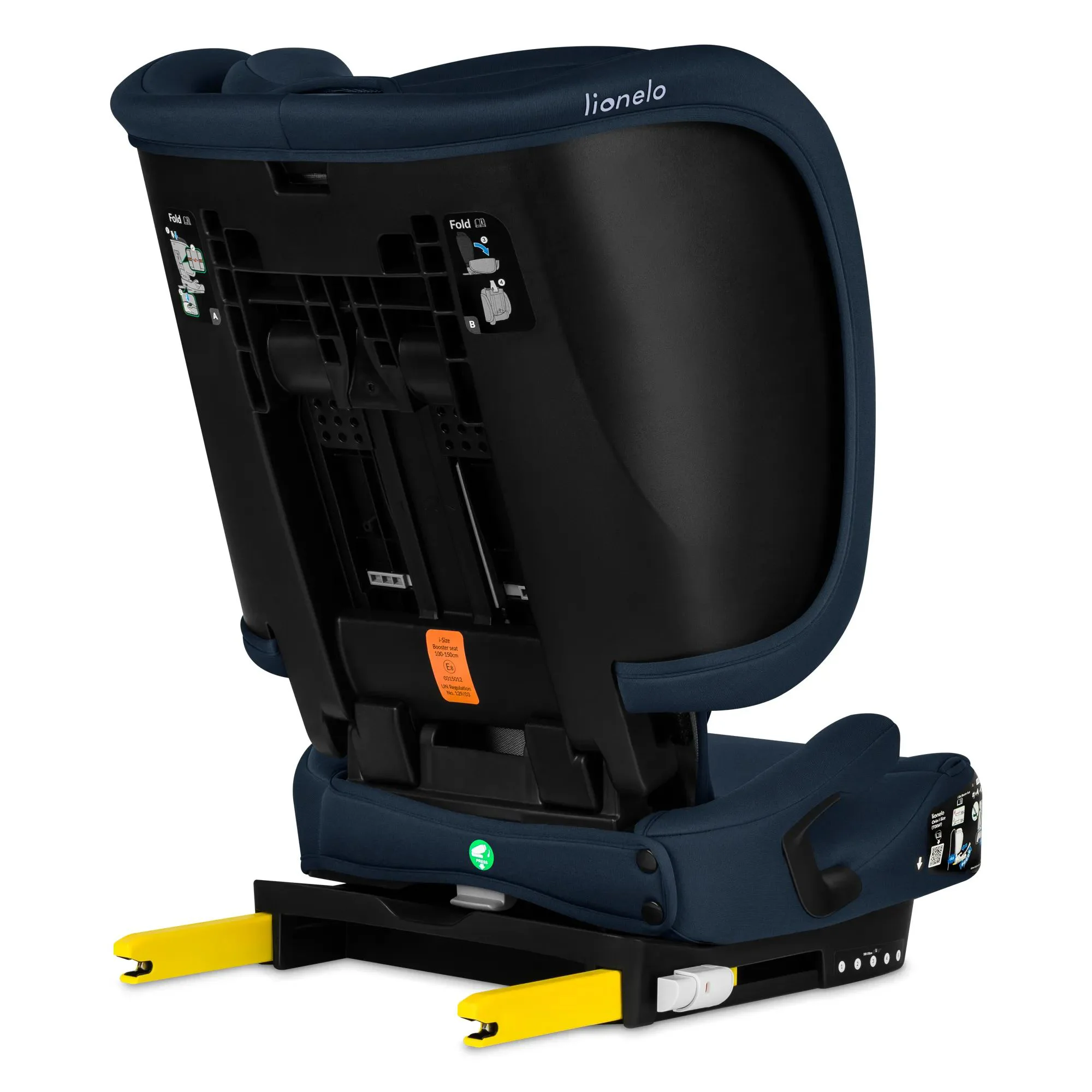 Scaun auto 100-150 cm (i-Size) ISOFIX Lionelo Orin Blue Navy foto
