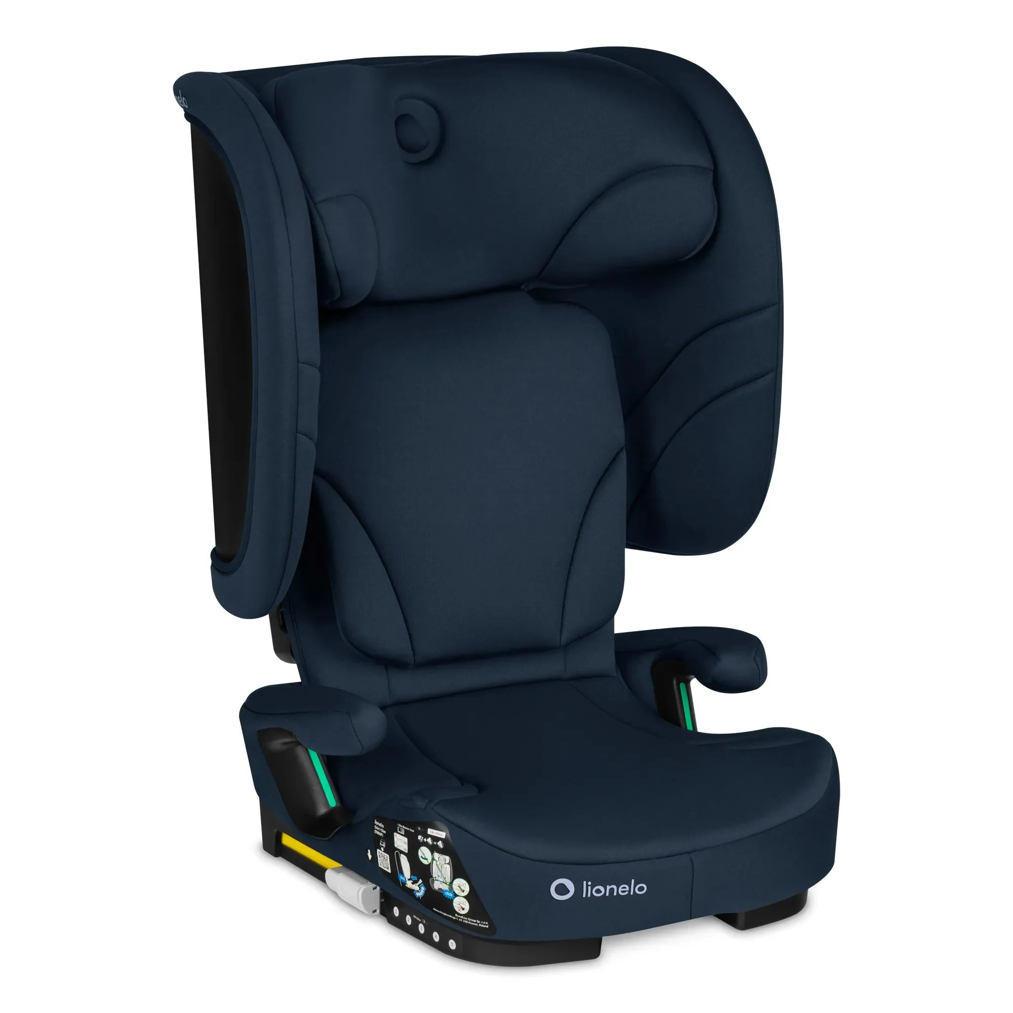 Scaun auto 100-150 cm (i-Size) ISOFIX Lionelo Orin Blue Navy foto