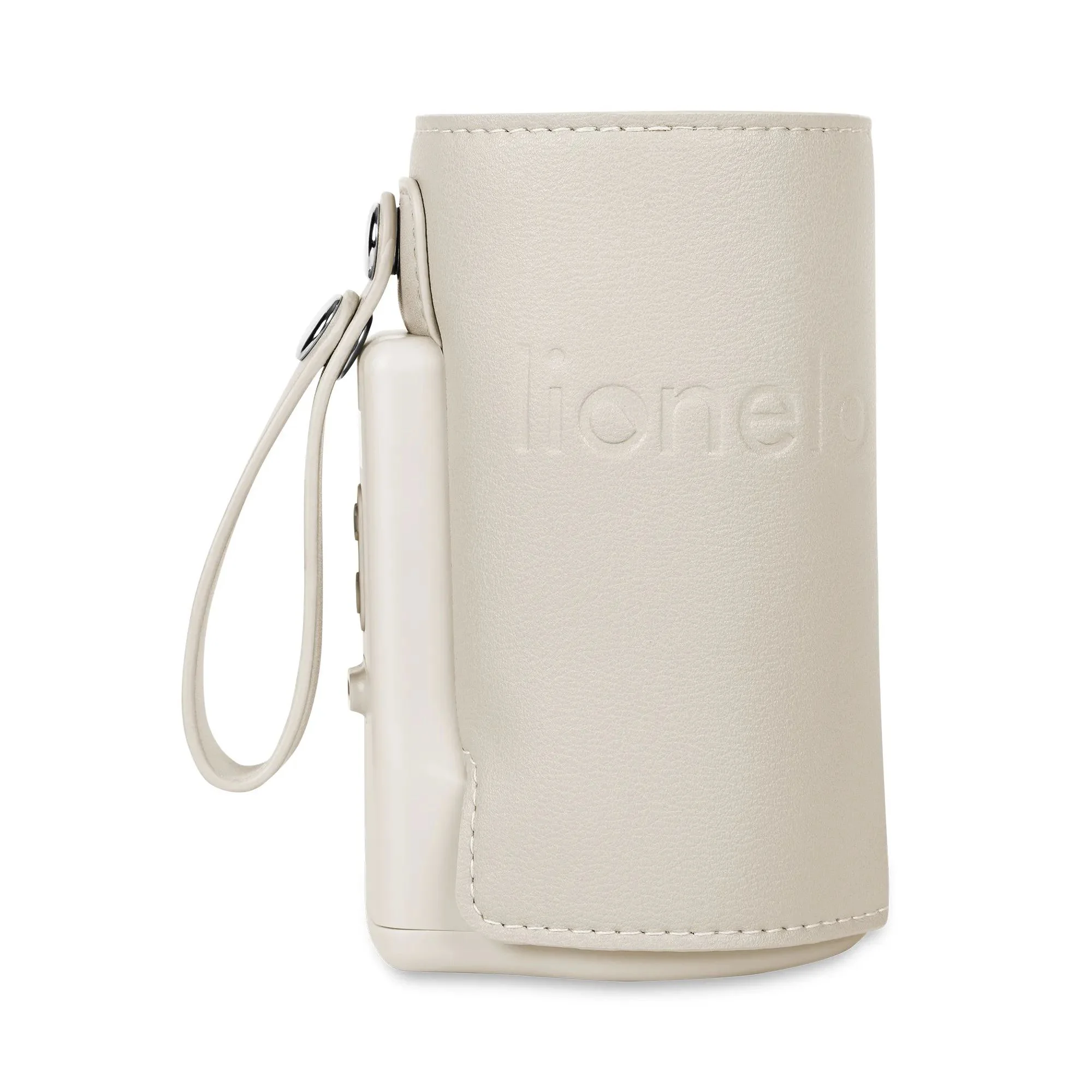 Incalzitor portabil pentru biberoane Lionelo Thermup Go Plus Beige Calm foto