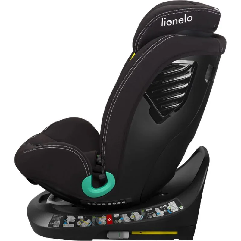 Автокресло 40-150 см i-Size ISOFIX Lionelo Bastiaan One Black foto