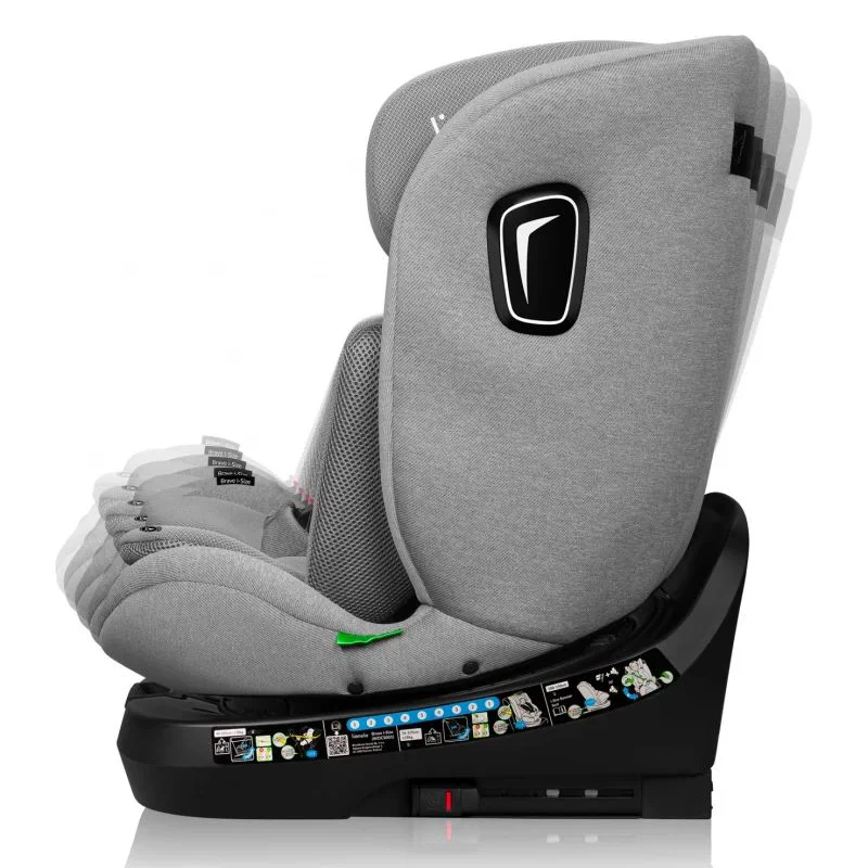 Автокресло 0-36 кг i-Size ISOFIX Lionelo Brave Grey Stone foto