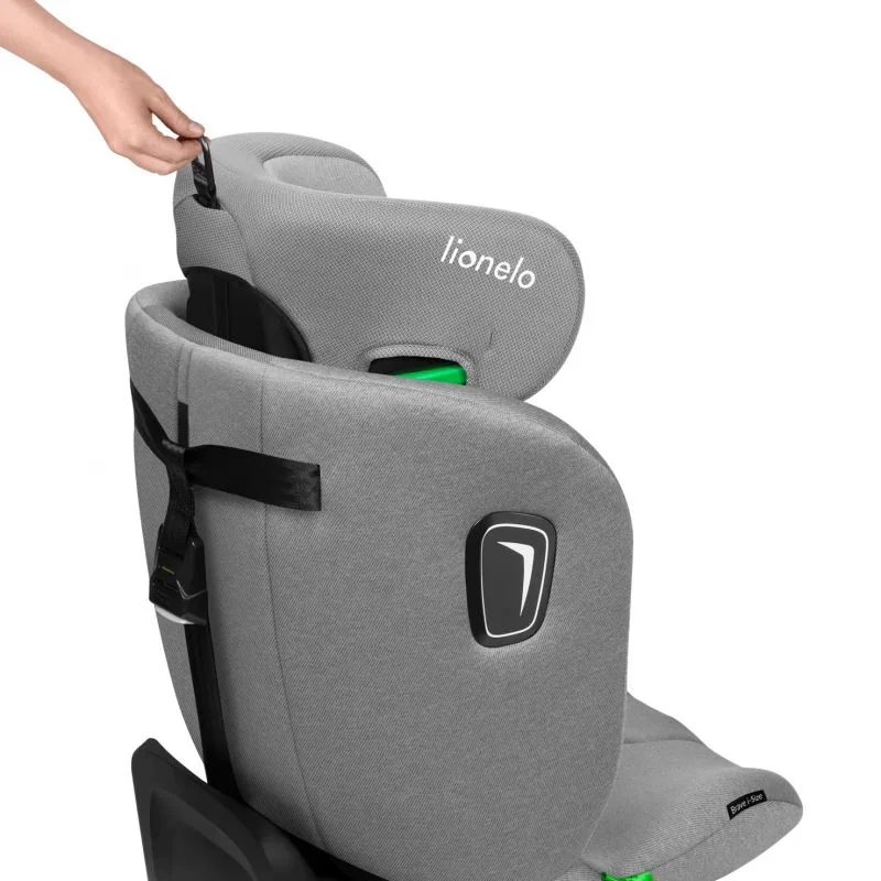 Автокресло 0-36 кг i-Size ISOFIX Lionelo Brave Grey Stone foto