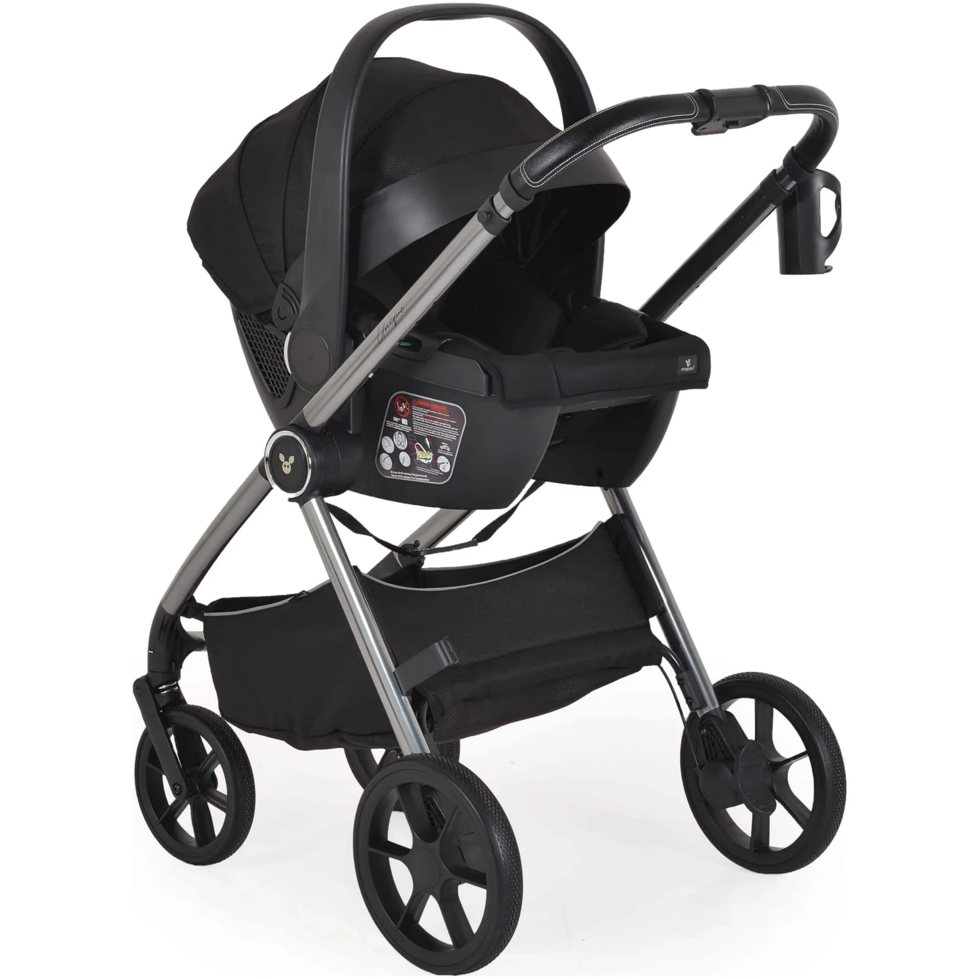 Carucior 3 in 1 Moni Unique Carbon Black foto