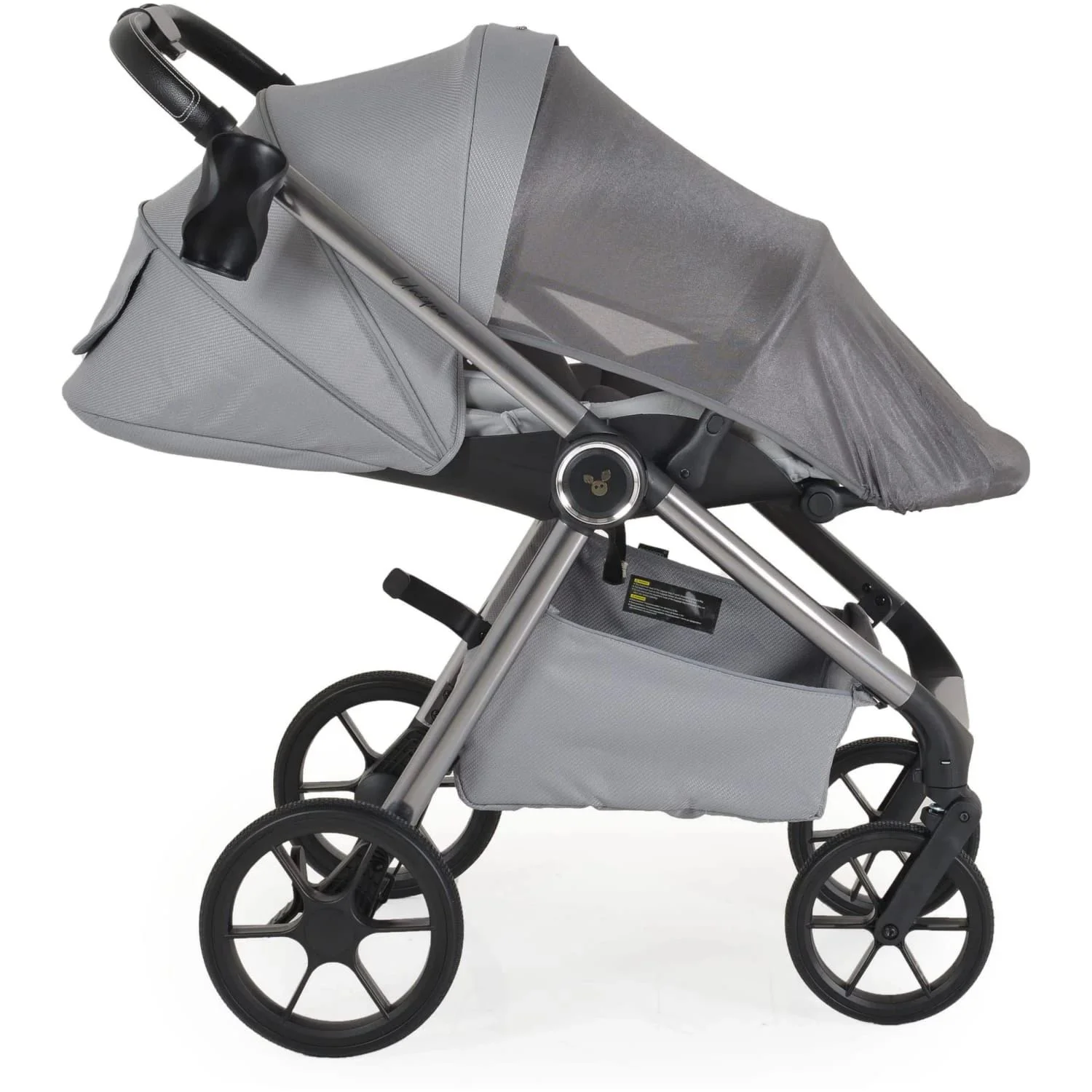 Carucior 3 in 1 Moni Unique Silver Cloud foto