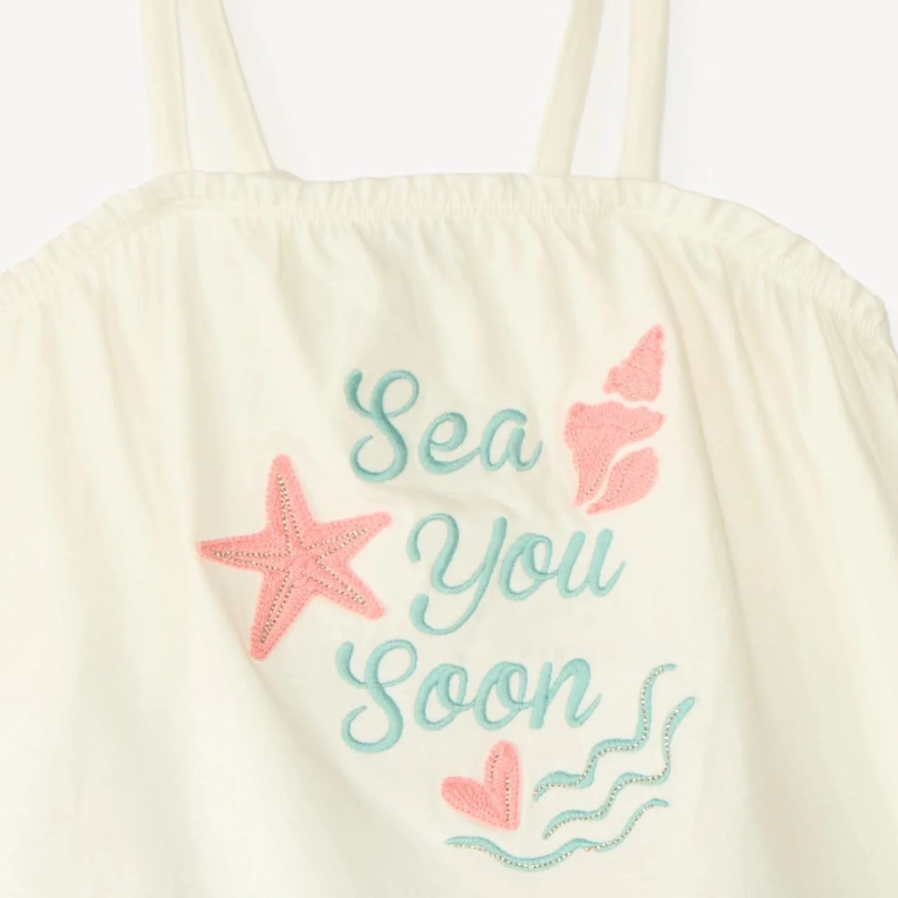 Orchestra Комплект 2 в 1 Sea You Soon - топ на бретелях и шорты foto