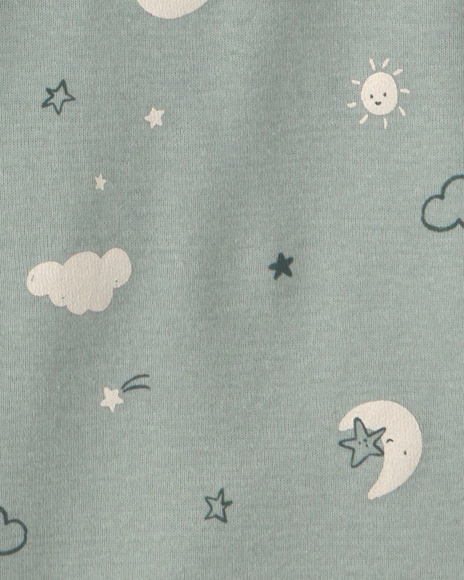 Carter's Set 7 body cu maneca scurta Dreamy Sheep foto