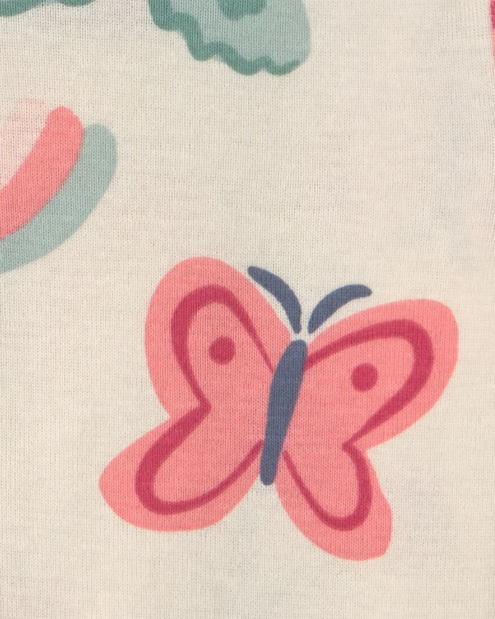 Carter's Набор из 4 боди с длинным рукавом Hearts & Butterflies foto