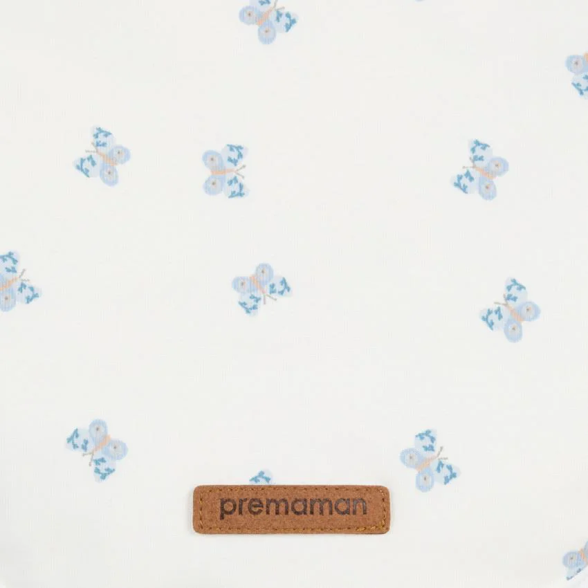Система для пеленания Premaman Tiny Flowers Ecru (0–3 мес.) foto