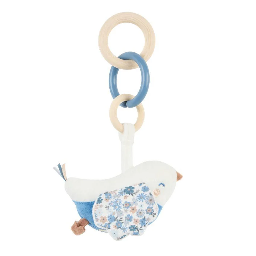 Набор из 4 подвесных игрушек для центра активности Premaman Tiny Flowers foto