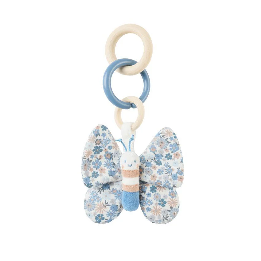 Набор из 4 подвесных игрушек для центра активности Premaman Tiny Flowers foto