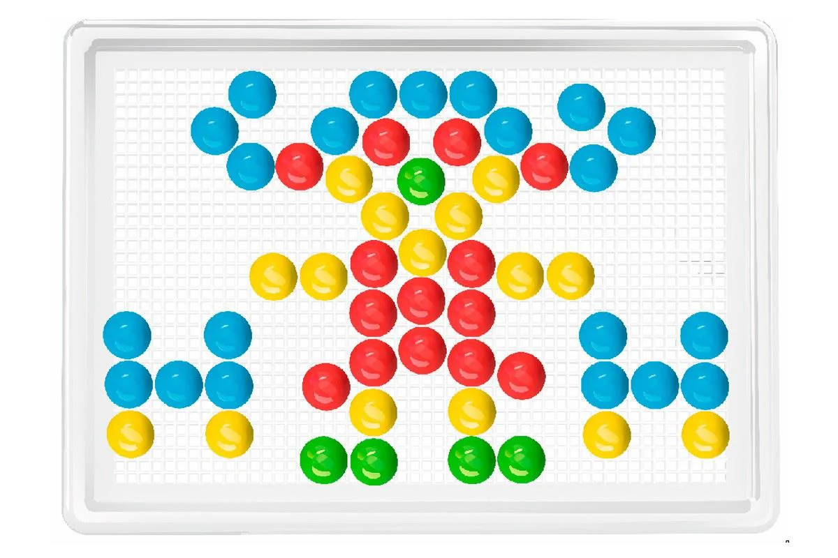 Мозаика 6 Technok Toys, 140 эл. foto
