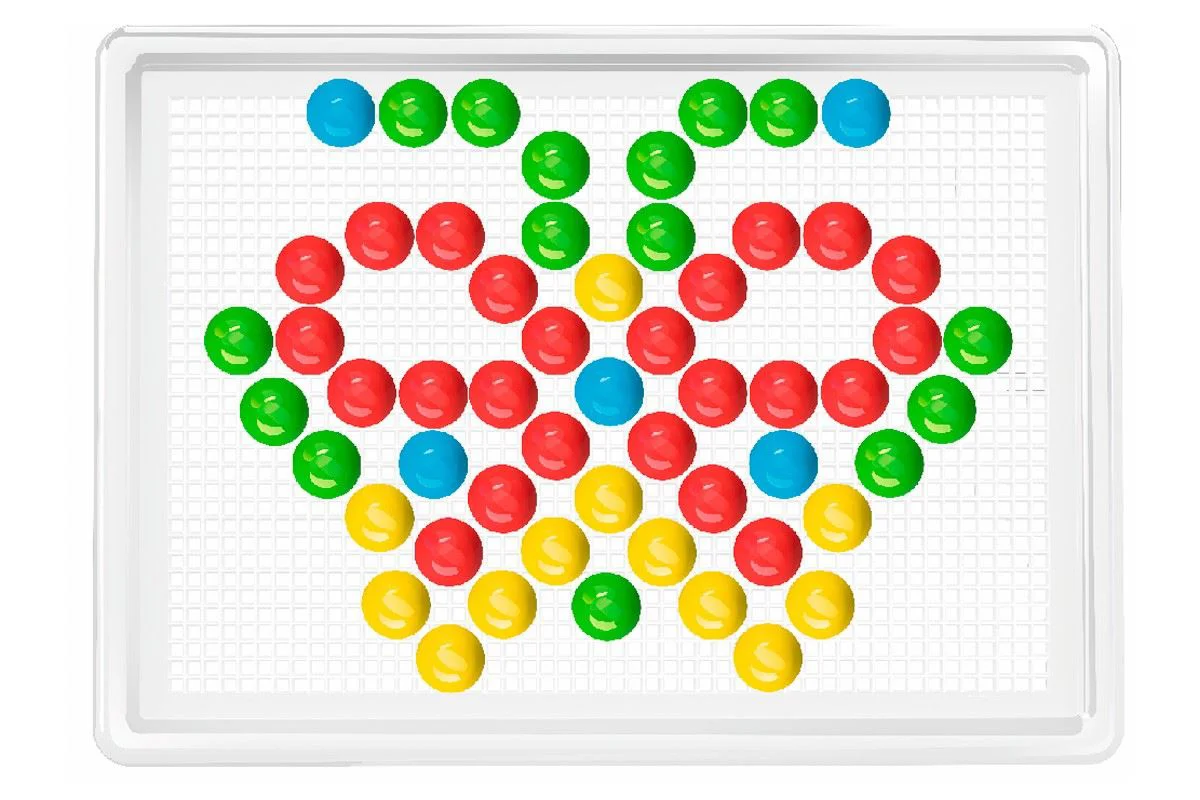Мозаика 6 Technok Toys, 140 эл. foto