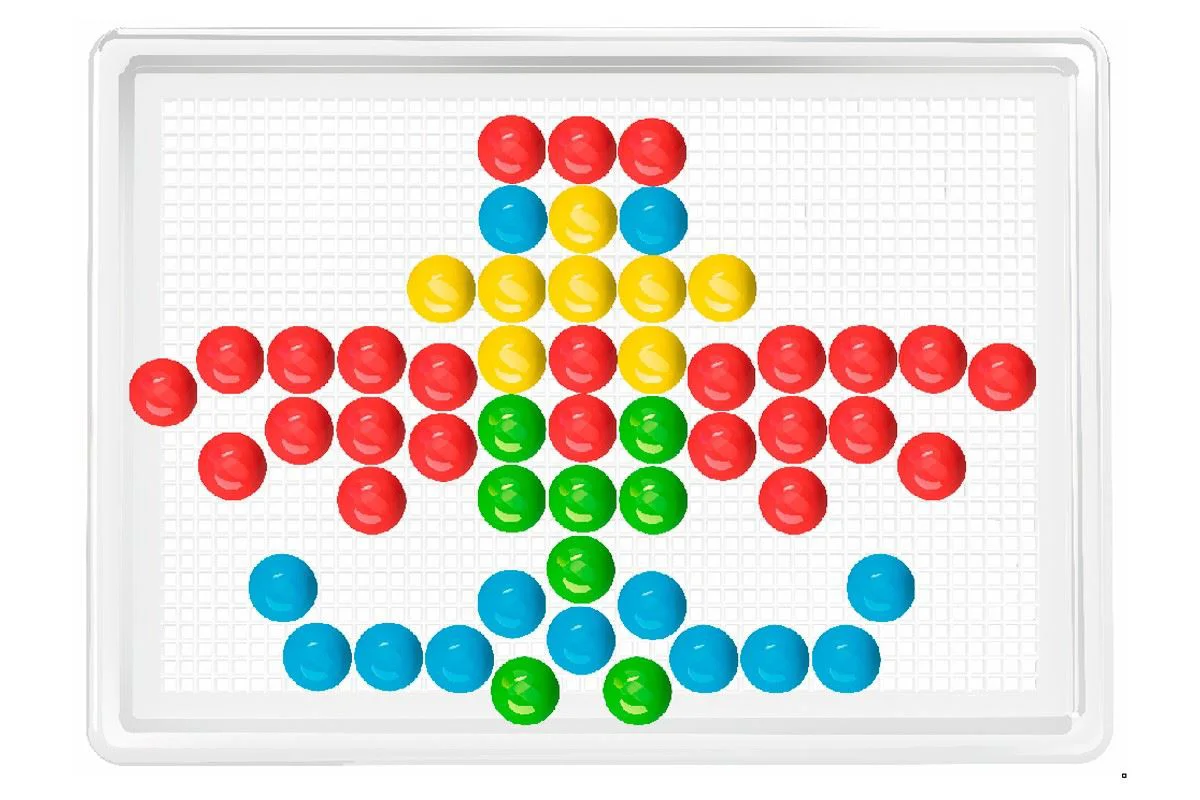Мозаика 6 Technok Toys, 140 эл. foto