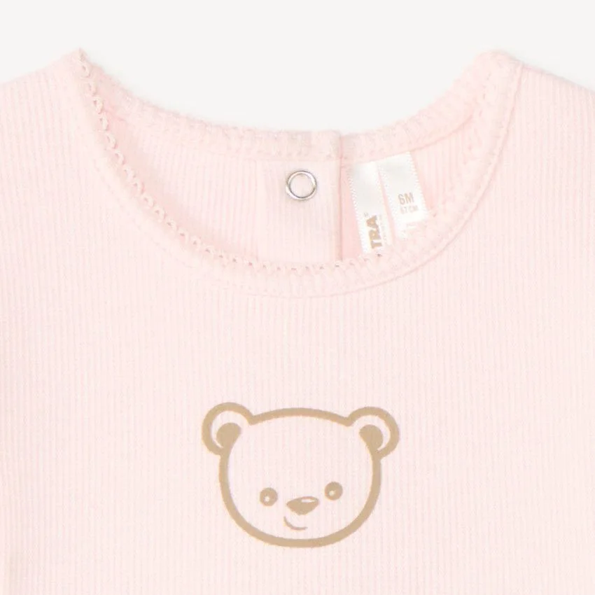 Orchestra Rochita 2 in 1 cu body Pink Teddy foto