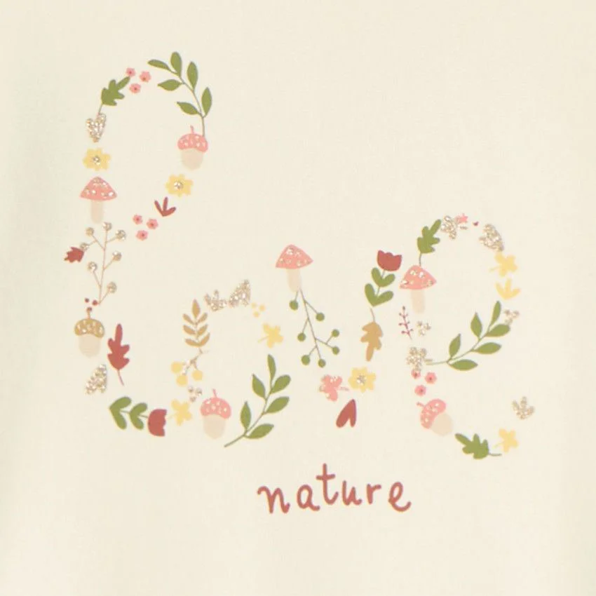 Orchestra Set 2 piese Love Nature - hanorac subtire cu capse si pantaloni de trening foto