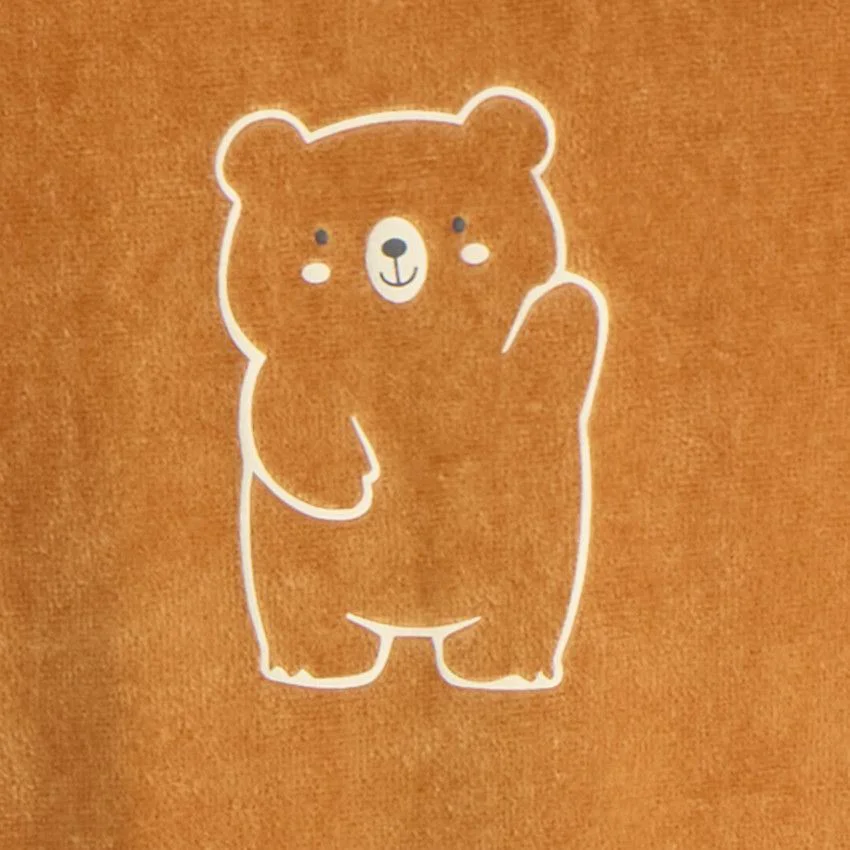 Orchestra Пижама из велюра с закрытыми ножками Teddy foto
