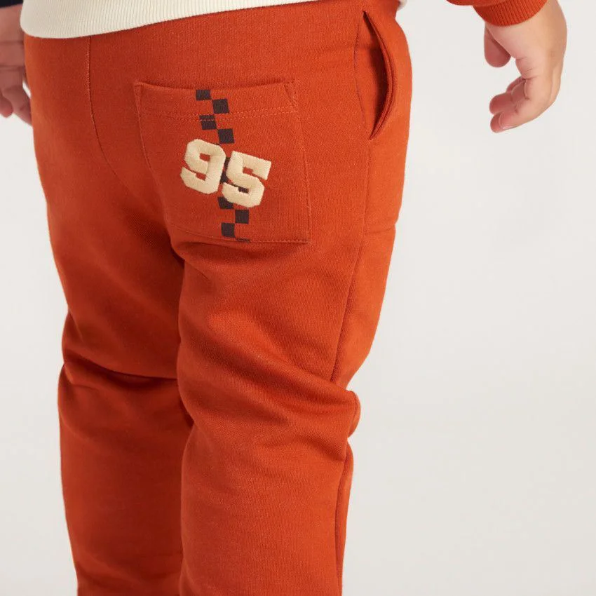 Orchestra Set 2 piese Flash McQueen - hoodie si pantaloni de trening foto