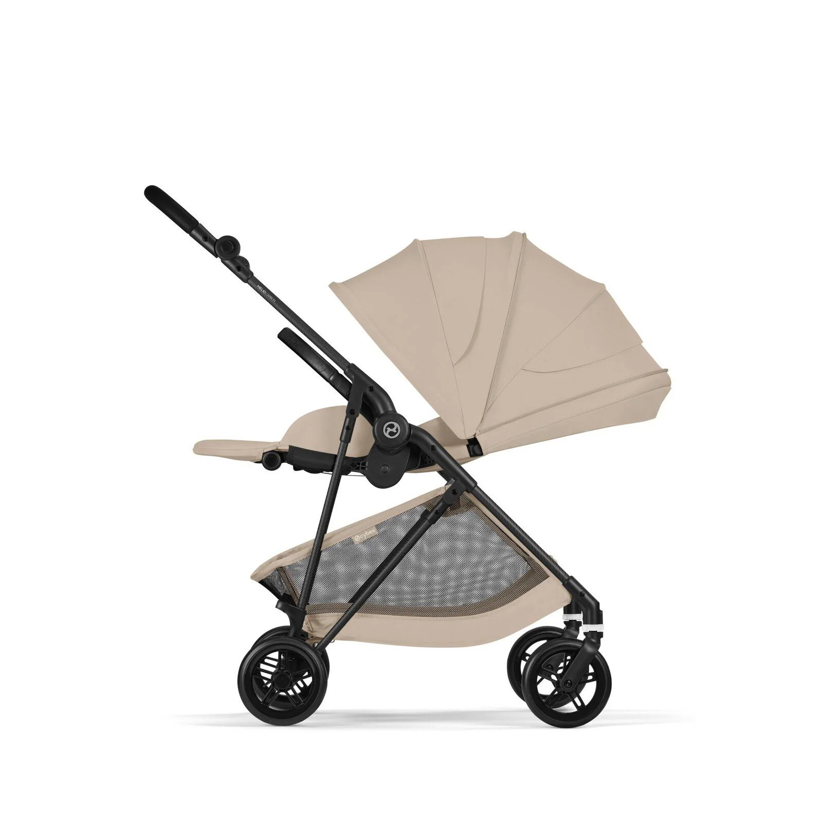 Коляска Cybex Melio Carbon Almond Beige 2026 foto