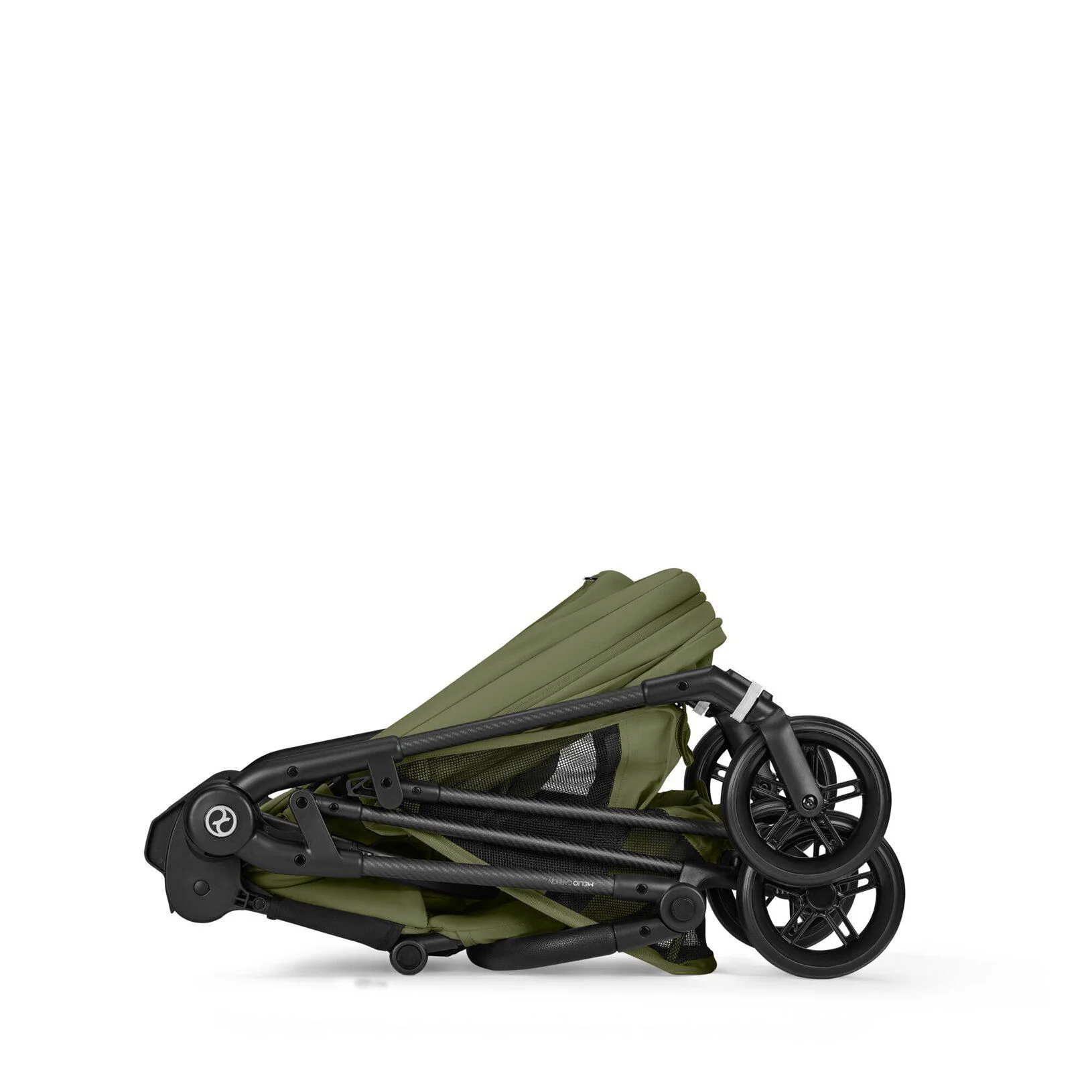 Коляска Cybex Melio Carbon Moss Green 2026 foto