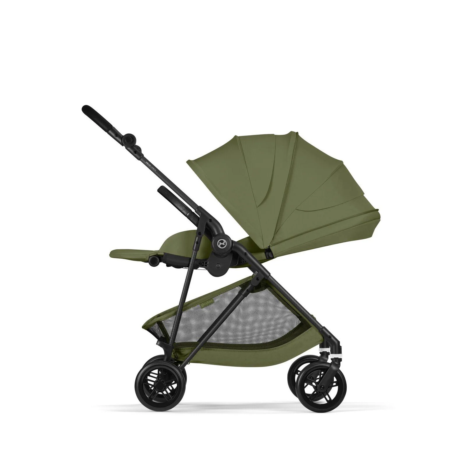 Коляска Cybex Melio Carbon Moss Green 2026 foto
