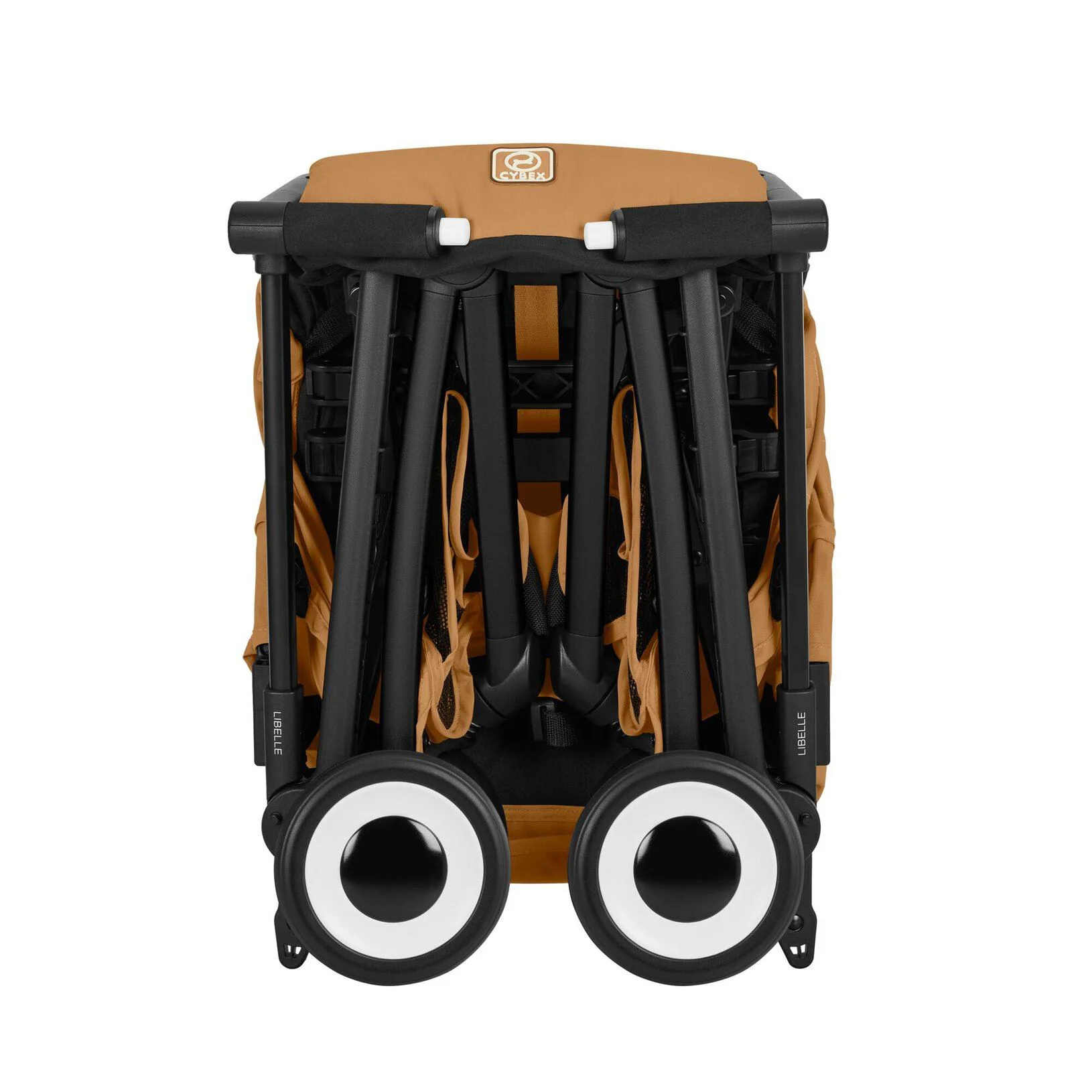 Carucior Cybex Libelle Matt Black Cinnamon Yellow 2026 foto