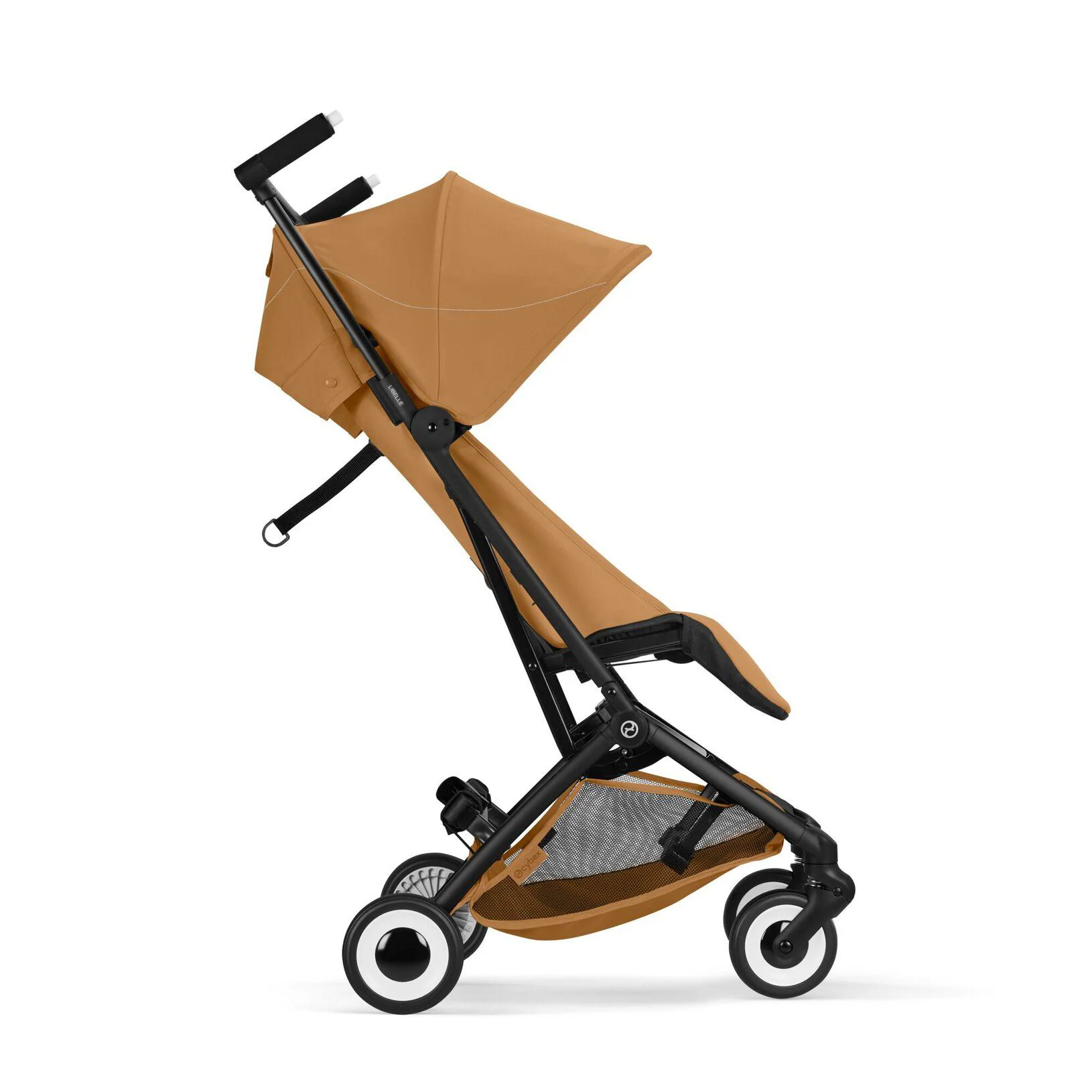 Carucior Cybex Libelle Matt Black Cinnamon Yellow 2026 foto