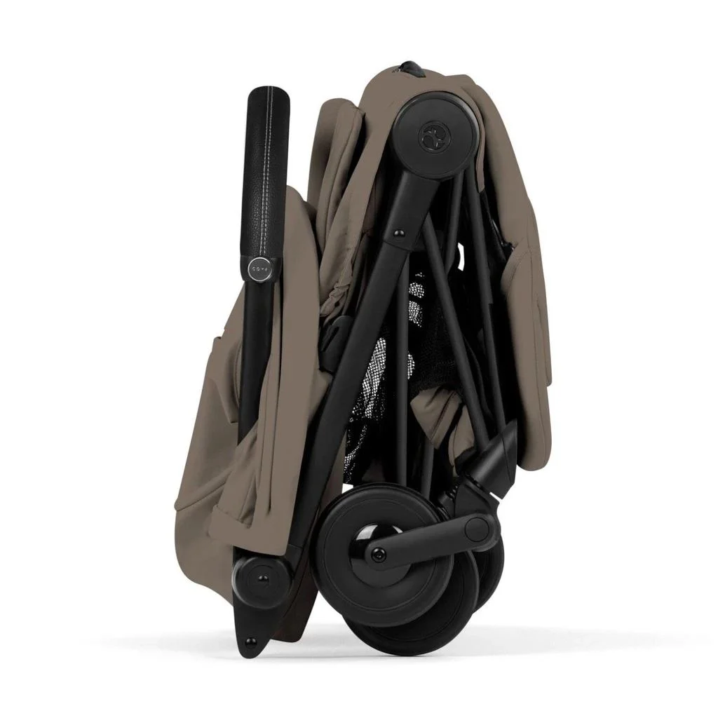 Carucior Cybex Coya Matt Black Coconut Brown 2026 foto