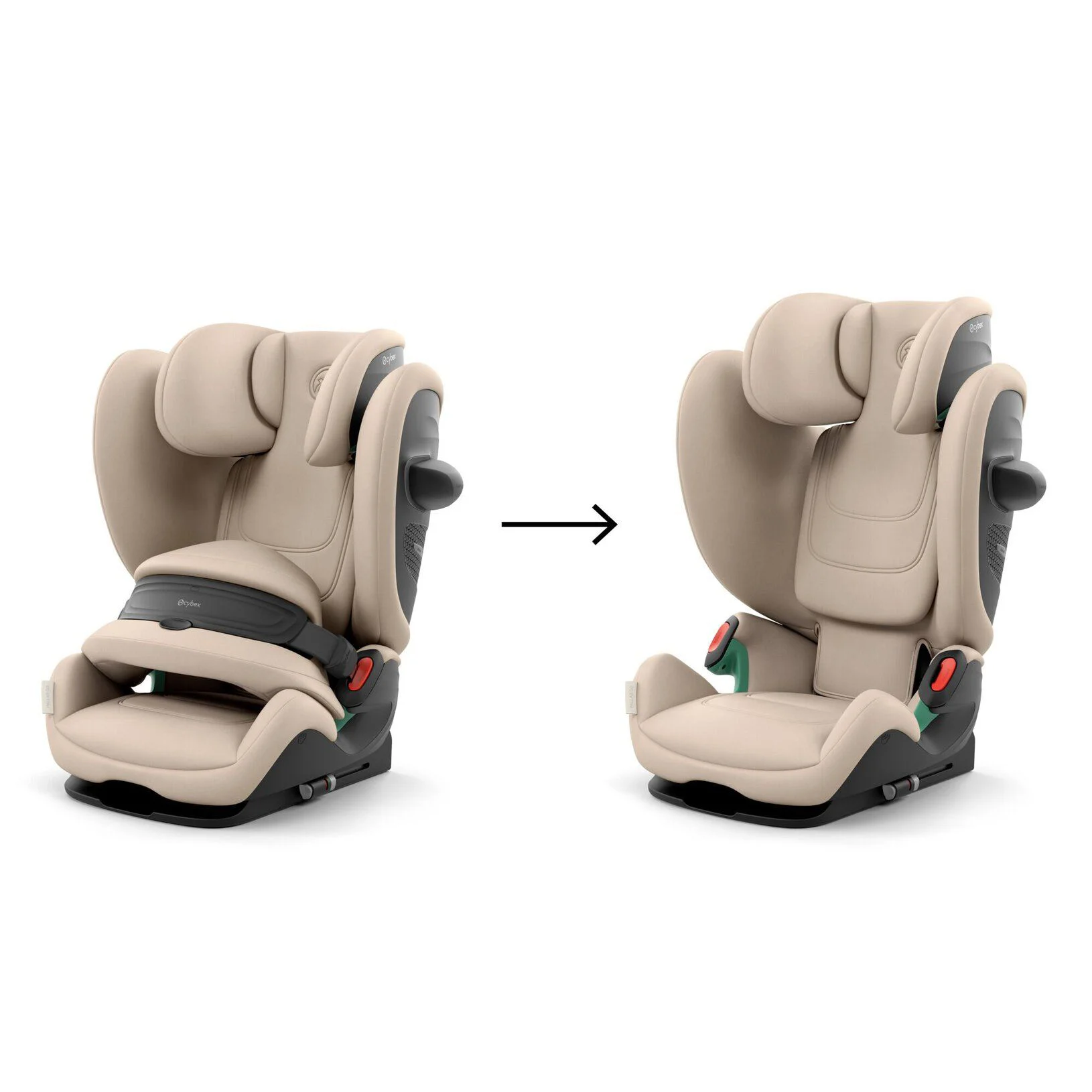 Автокресло Cybex Pallas G3 i-Size Almond Beige 2026, 76-150 см foto