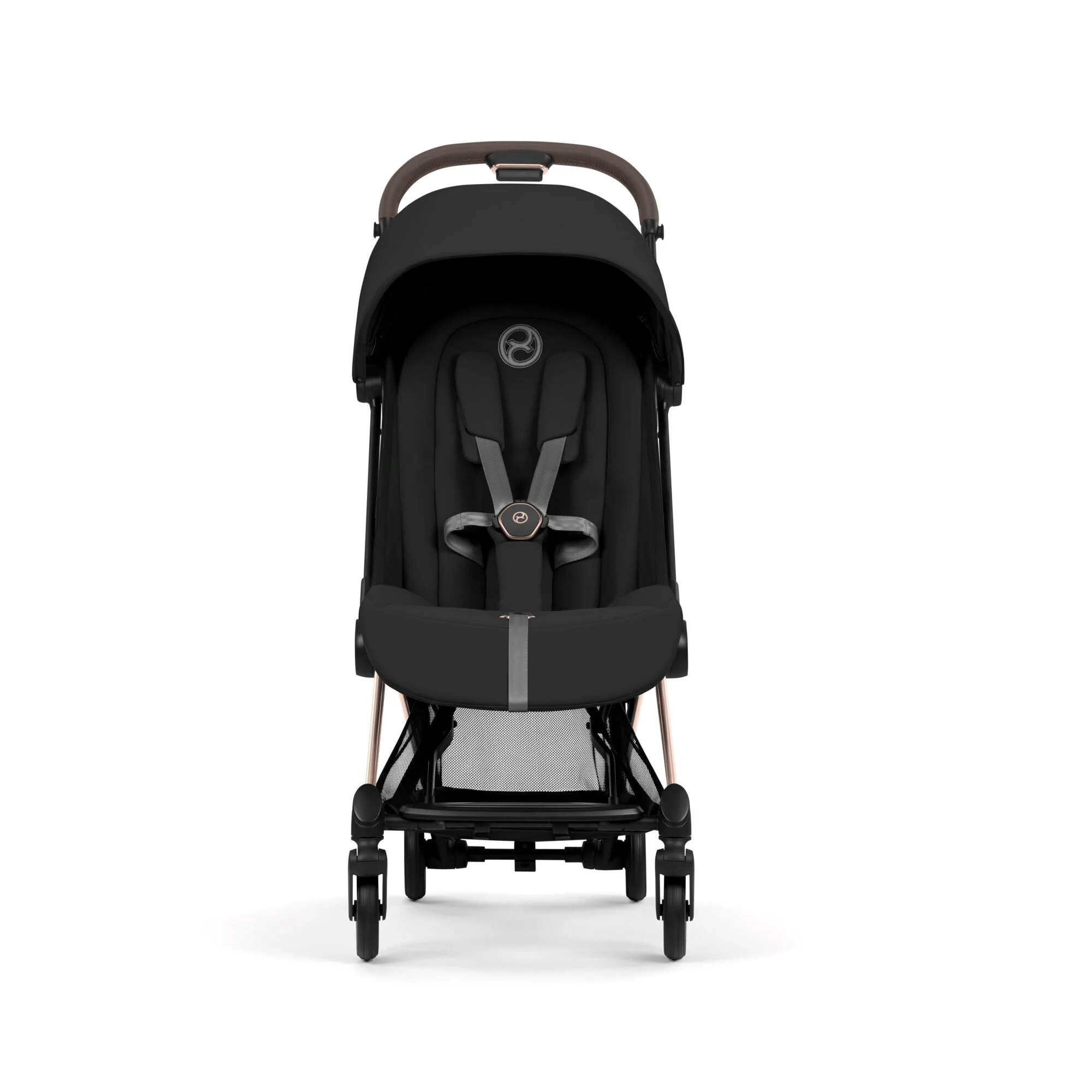 Коляска 2 в 1 Cybex Coya Rosegold Sepia Black 2026 foto