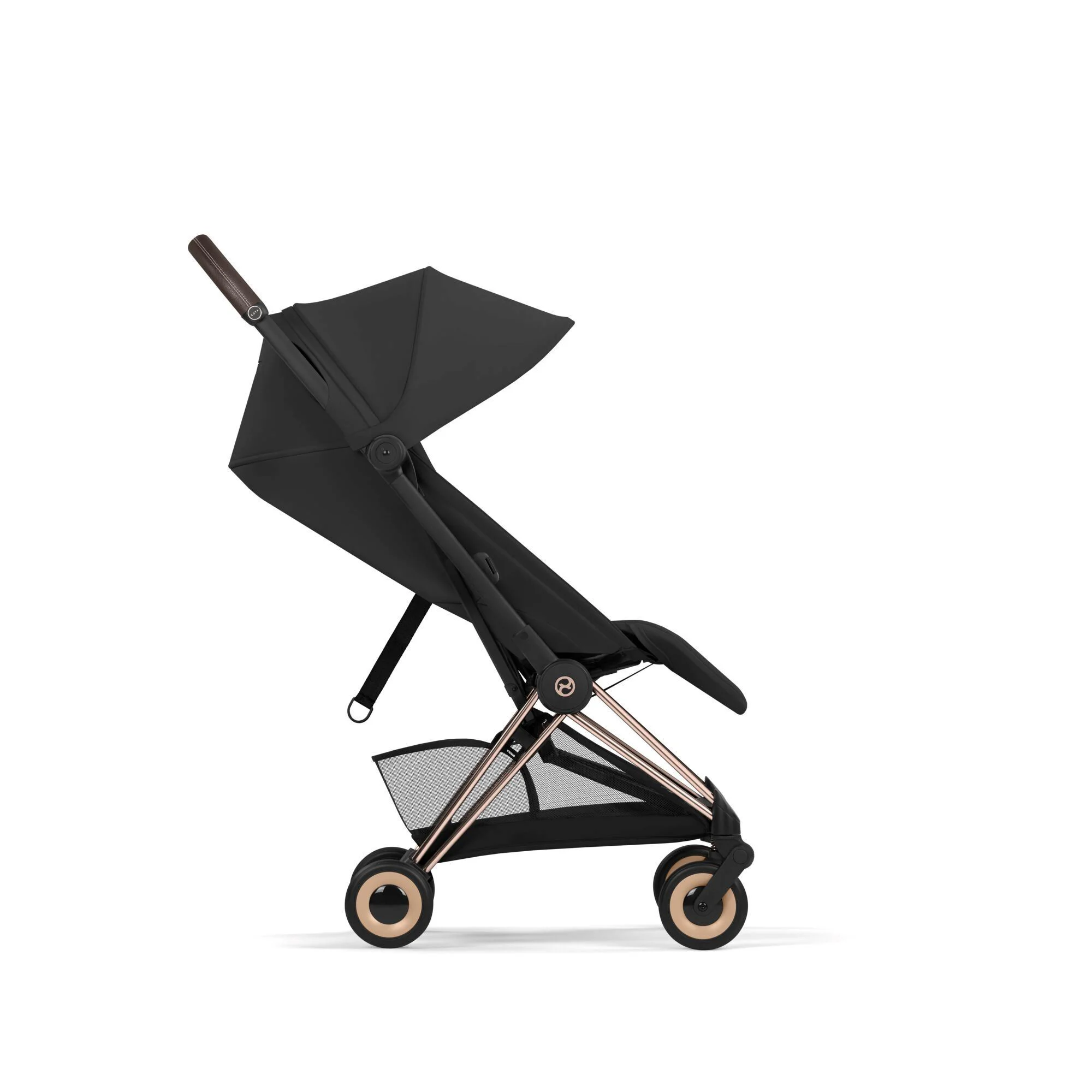 Коляска 2 в 1 Cybex Coya Rosegold Sepia Black 2026 foto