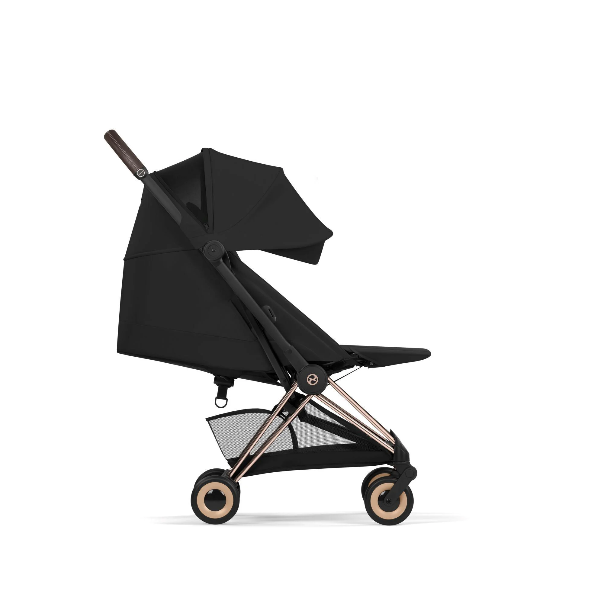 Коляска 2 в 1 Cybex Coya Rosegold Sepia Black 2026 foto