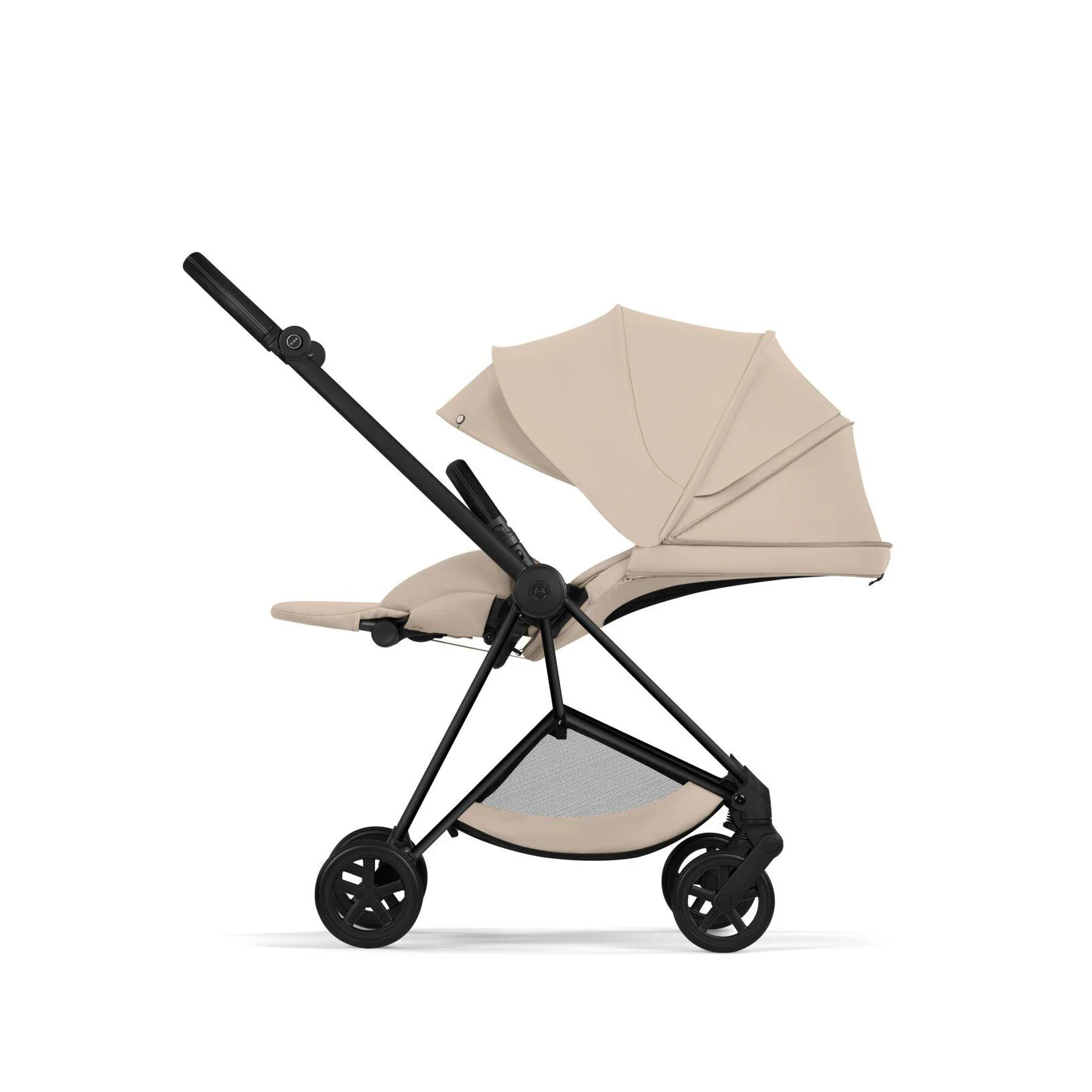 Коляска 2 в 1 Cybex Mios Matt Black Cozy Beige 2026 foto