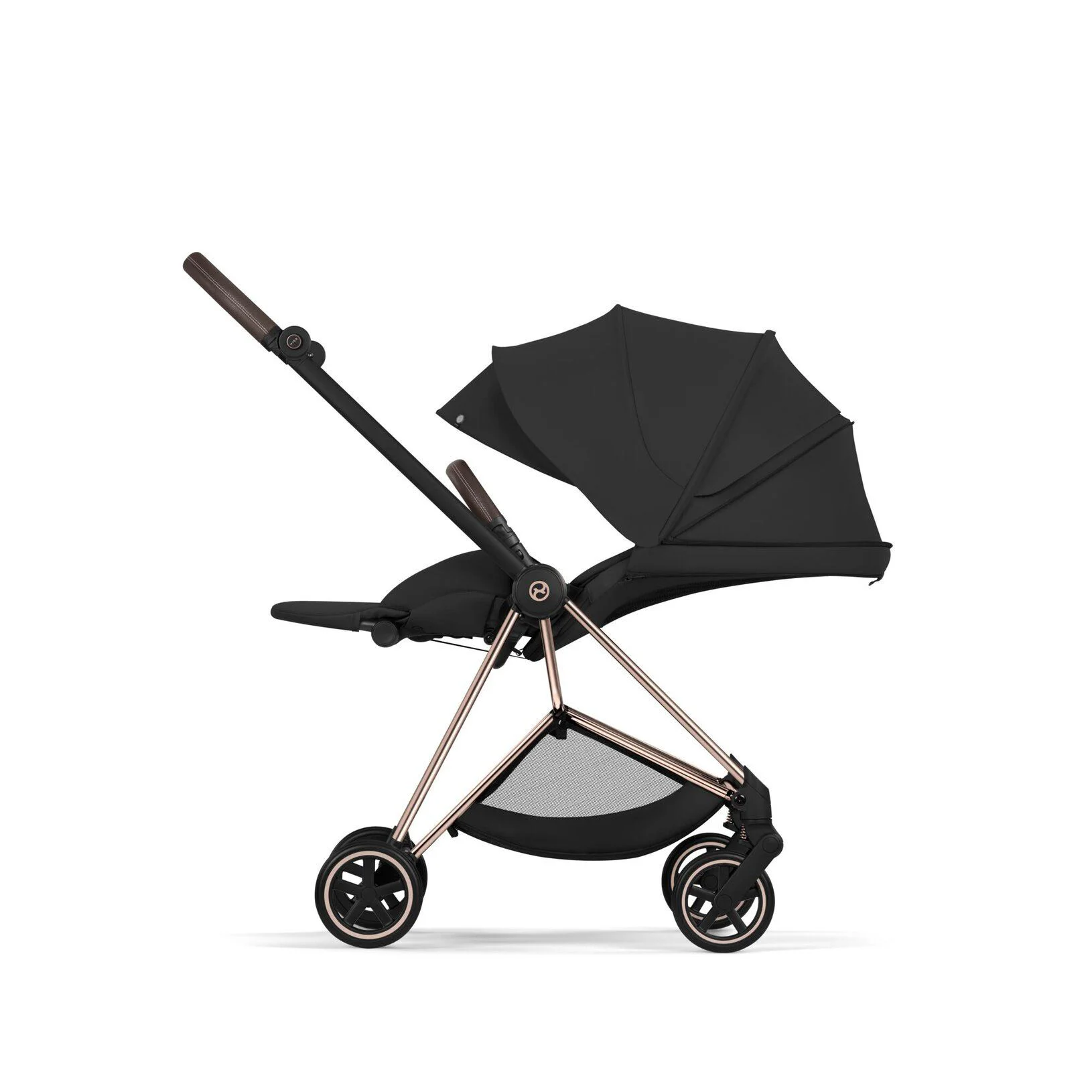 Коляска 2 в 1 Cybex Mios Rosegold Sepia Black 2026 foto